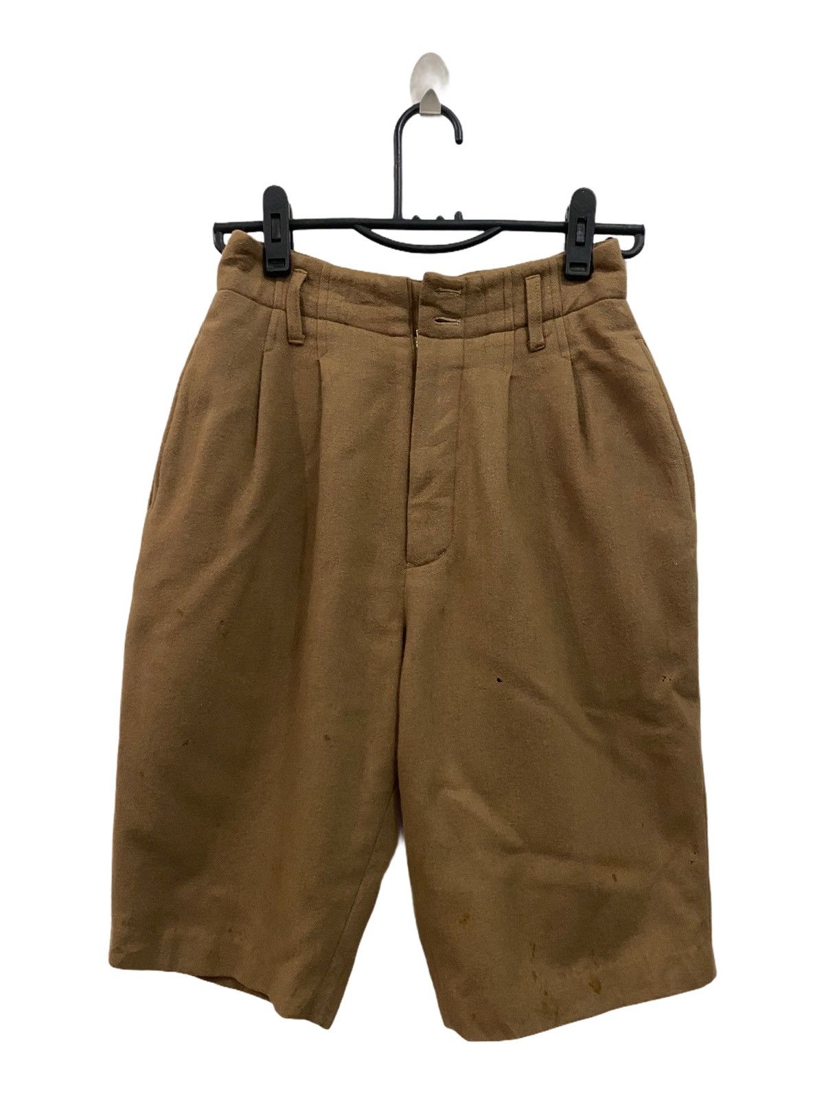 image of Hai Sporting Gear Short Pant Wool Fabric in Light Brown, Men's (Size 26)