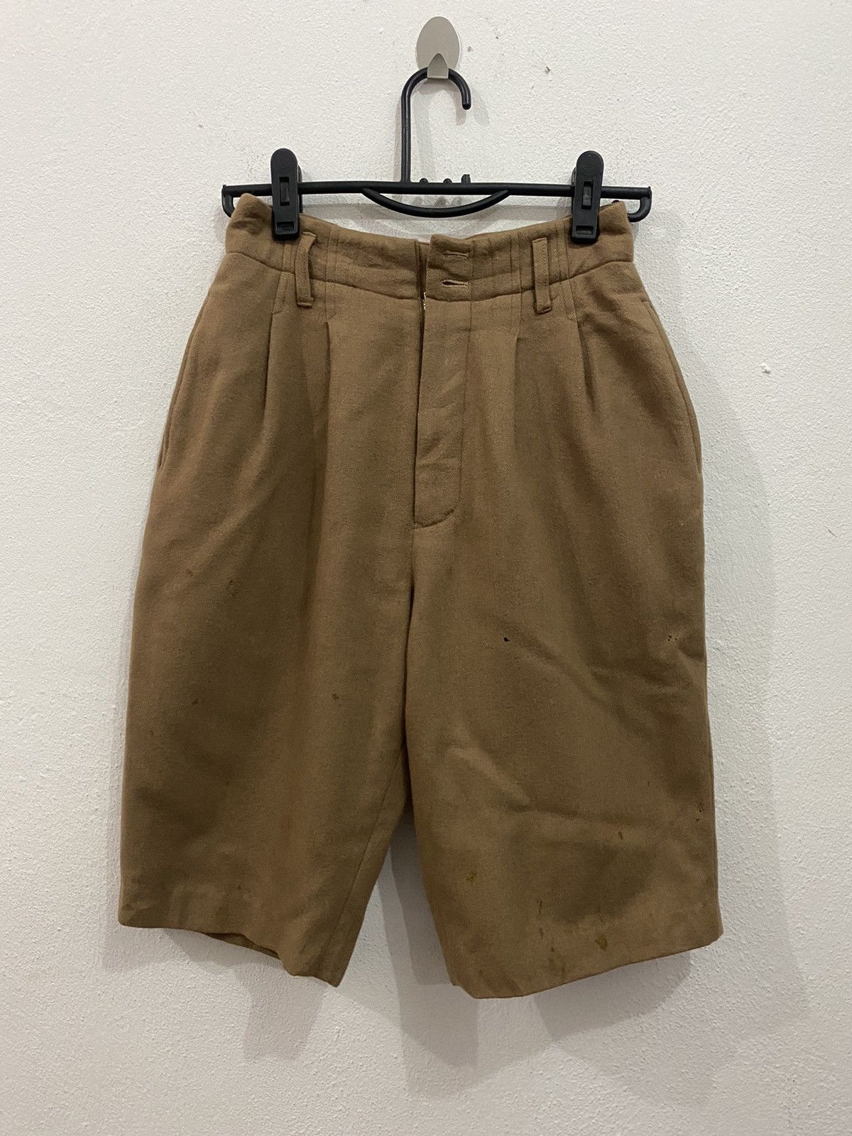 Hai Sporting Gear × Issey Miyake × Japanese Brand HAI SPORTING GEAR SHORT PANT WOOL FABRIC Size US 26 / EU 42 - 2 Thumbnail