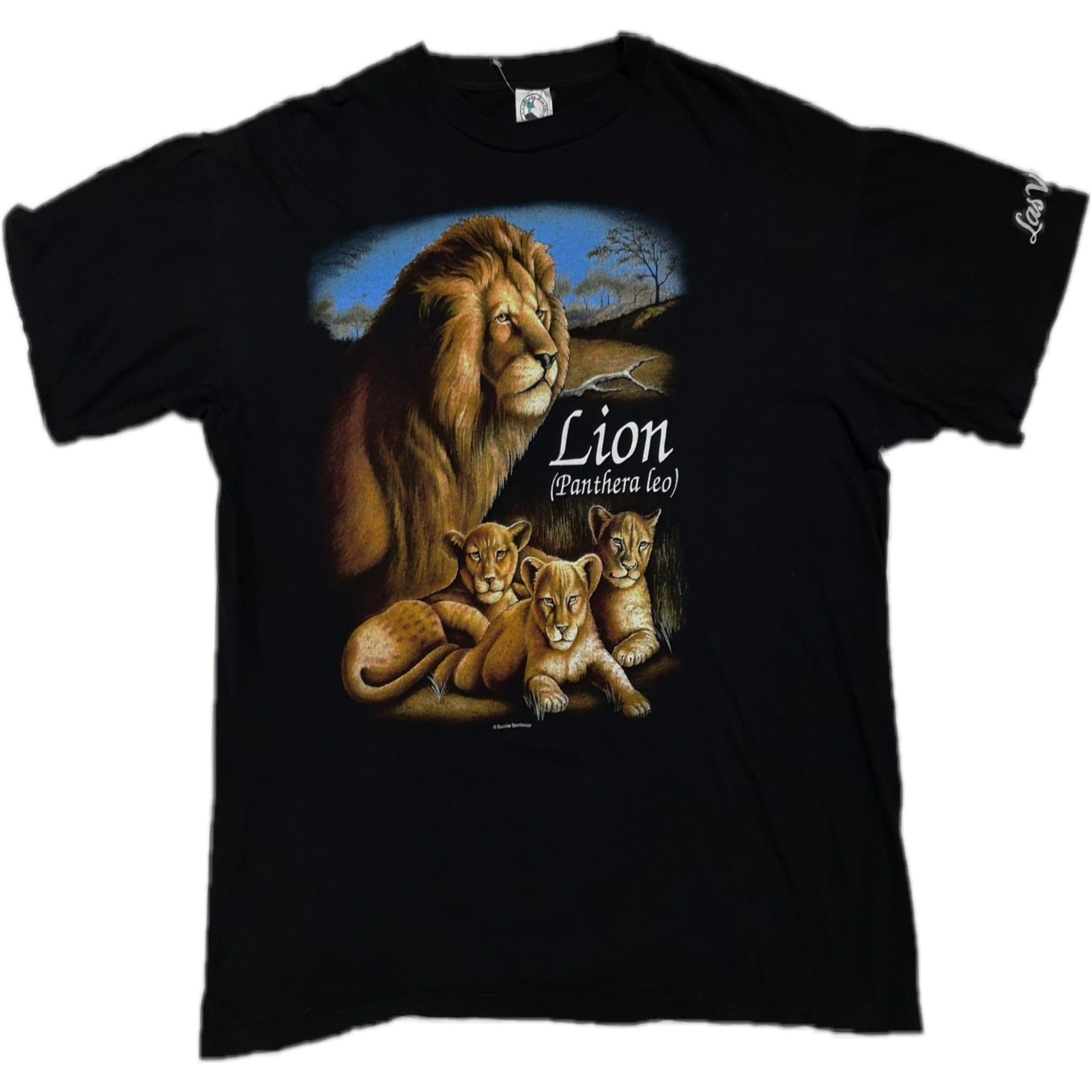 Vintage 🔥 Vintage Lion /Panthera Leo Tee Size US XXL / EU 58 / 5 - 1 Thumbnail