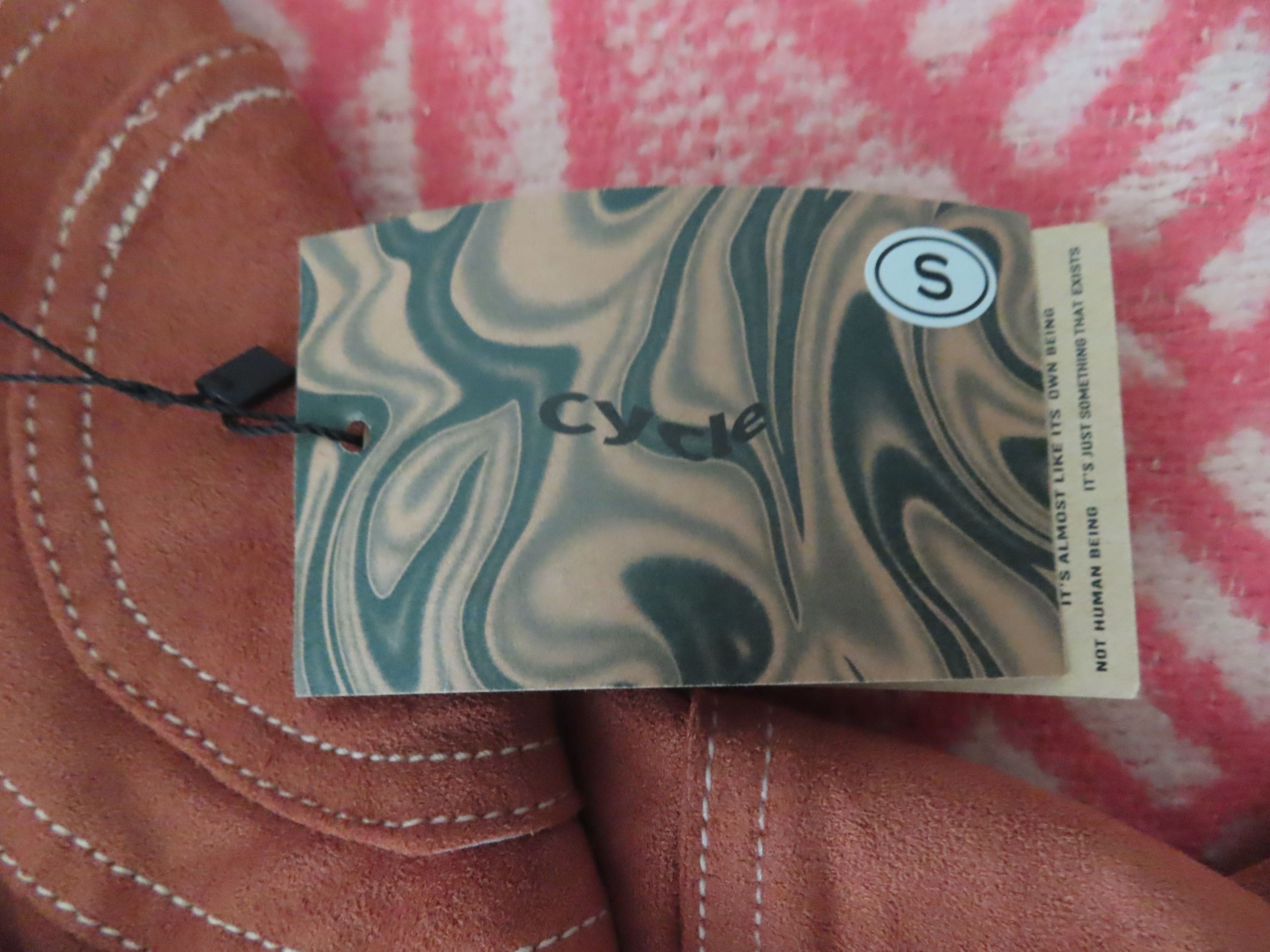 Japanese Brand cycle by myob 21SS SPIRAL CUT-OUT PANTS-CAMEL- S Size 28" / US 6 / IT 42 - 11 Thumbnail