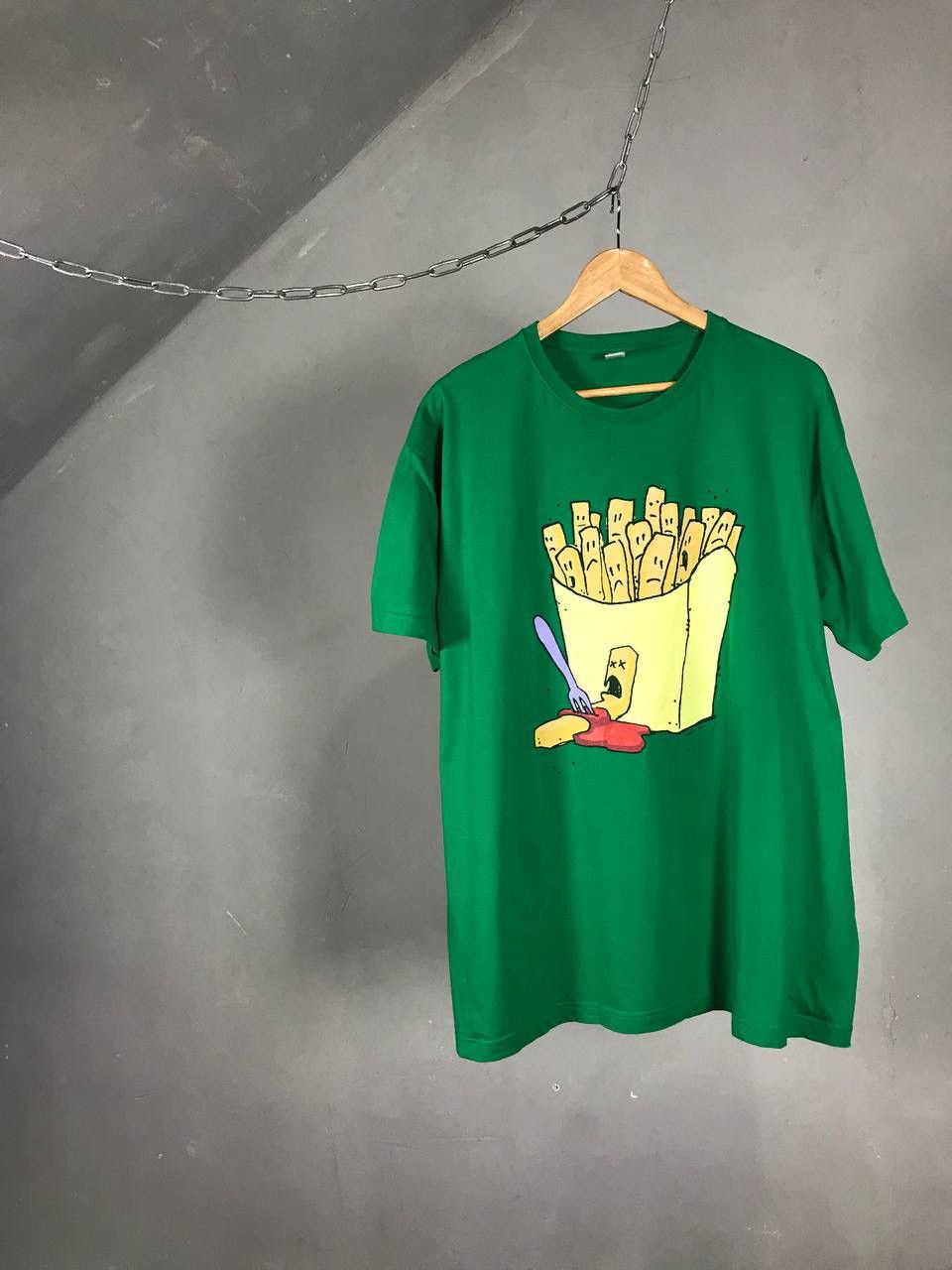 Other × Vintage Streetwear other green tee Size US XXL / EU 58 / 5 - 1 Thumbnail