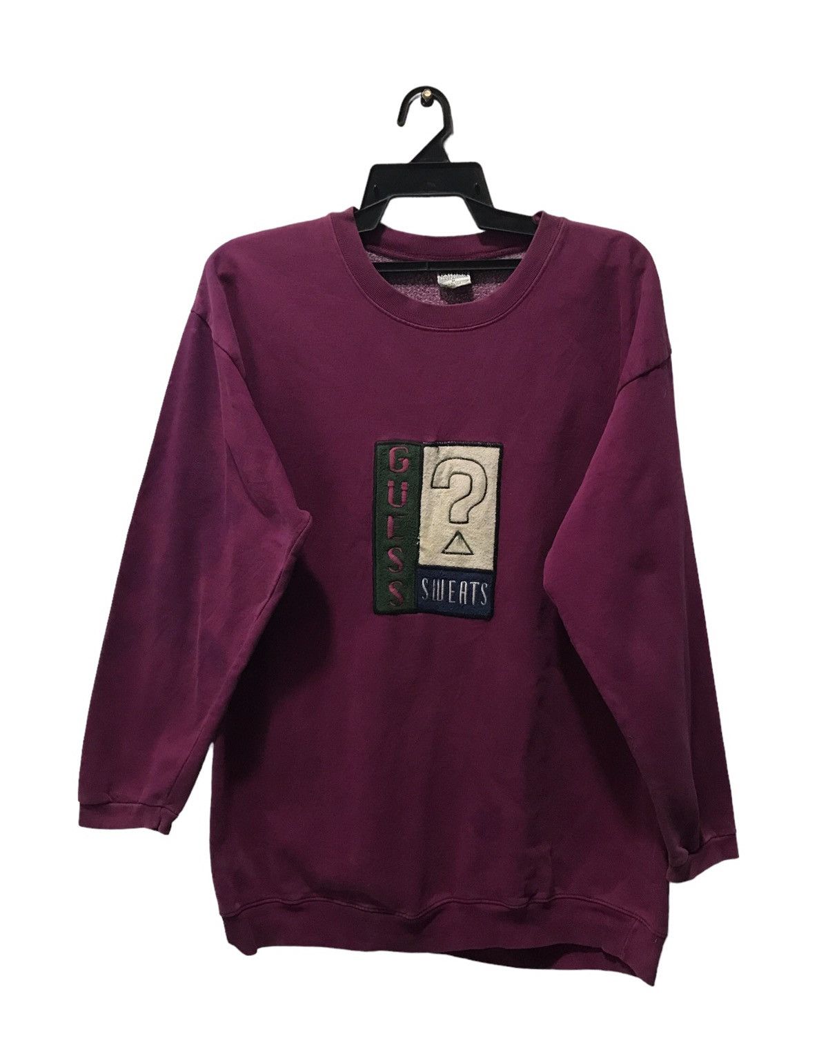 image of Guess By Georges Marciano Sweatshirt in Purple, Men's (Size Medium)