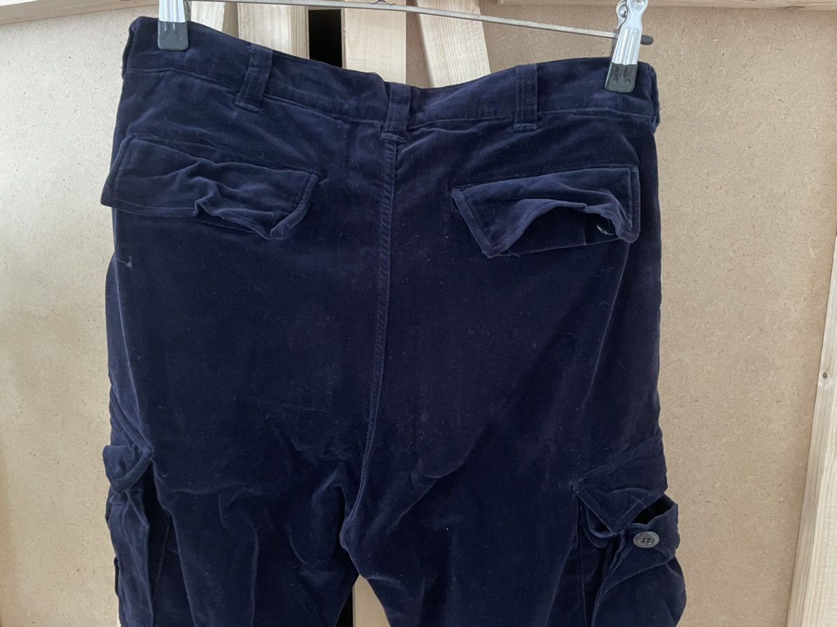 Needles ‘90s Navy Nepenthes NY BDU Velvet Cargo Pants Size US 32 / EU 48 - 14 Thumbnail