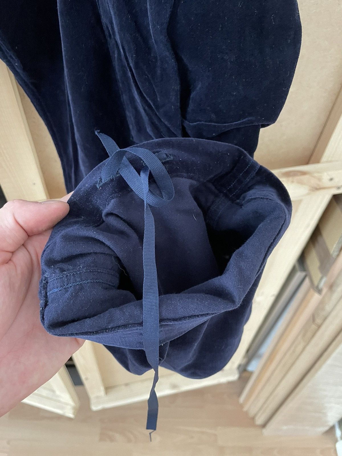 Needles ‘90s Navy Nepenthes NY BDU Velvet Cargo Pants Size US 32 / EU 48 - 8 Thumbnail