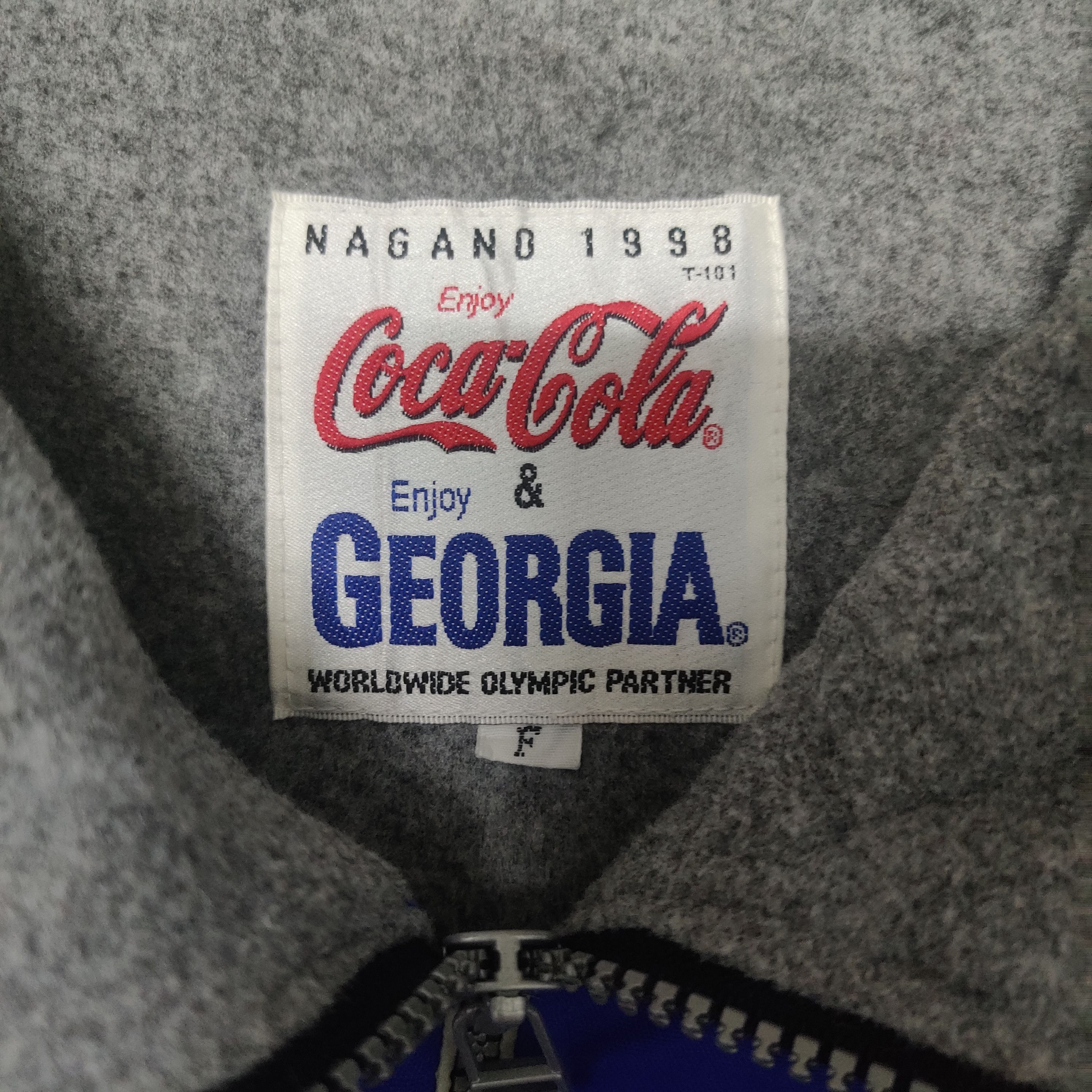USA Olympics Vintage The XVIII Olympic Winter Games, Nagano 1998 Vest Size US L / EU 52-54 / 3 - 5 Thumbnail