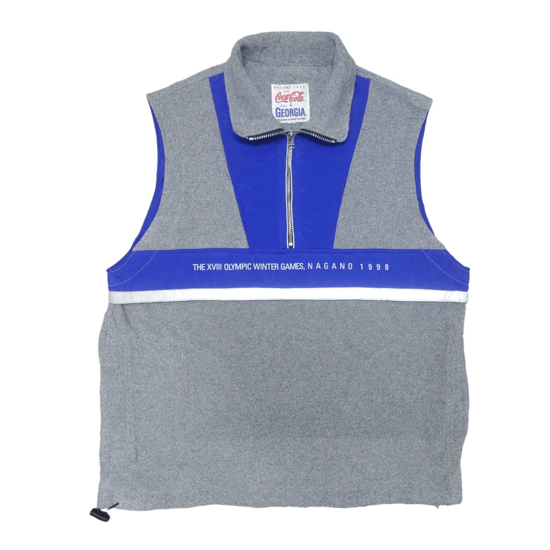 USA Olympics Vintage The XVIII Olympic Winter Games, Nagano 1998 Vest Size US L / EU 52-54 / 3 - 1 Thumbnail