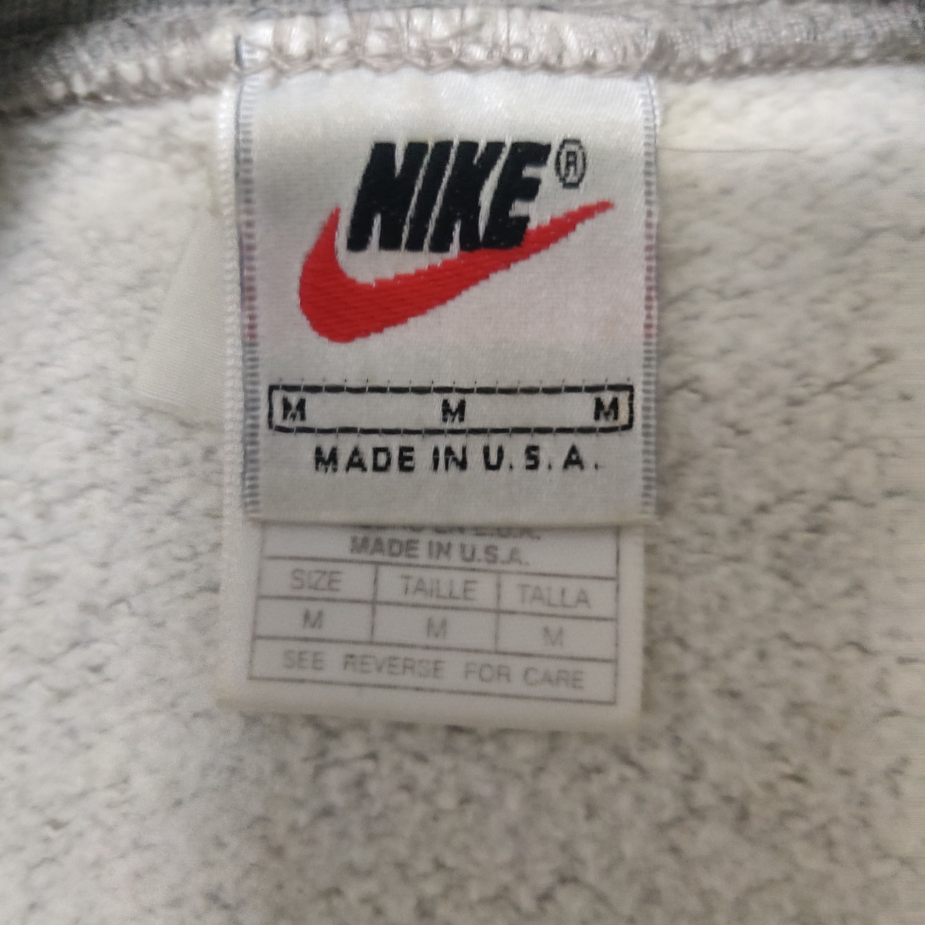 Nike Vintage 90's Nike Mini Swoosh Sweatshirt Jumper Size US M / EU 48-50 / 2 - 4 Thumbnail