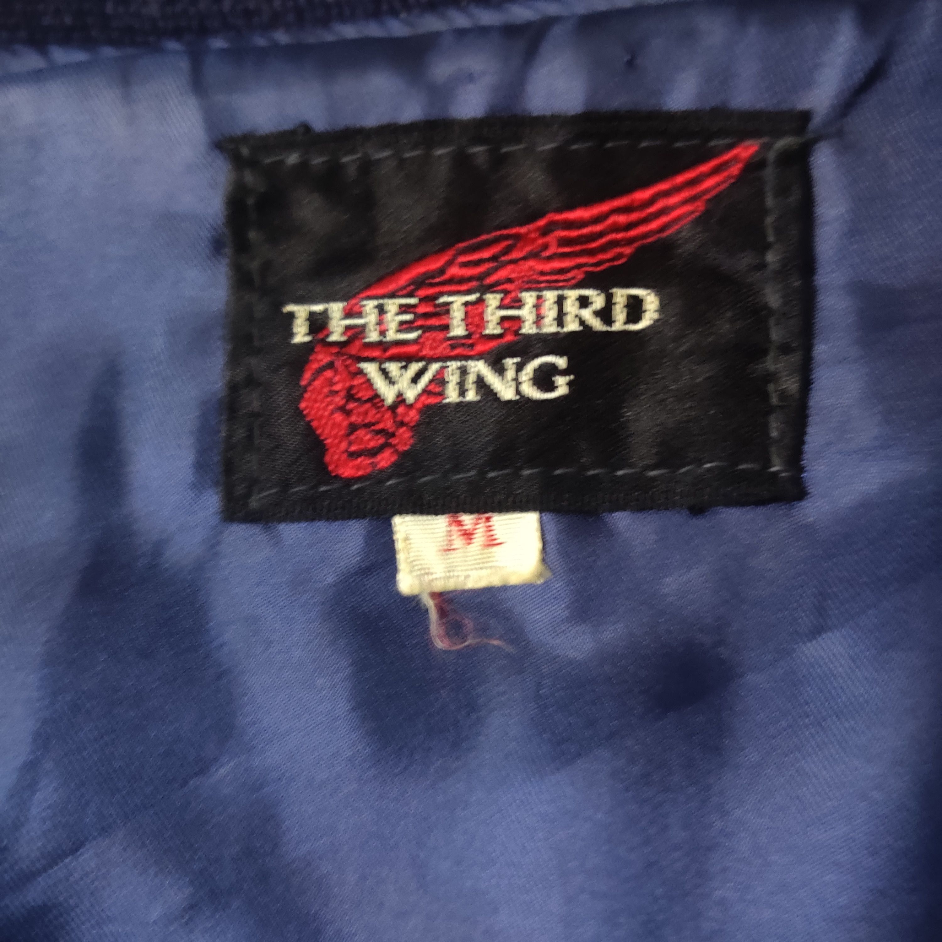 Japanese Brand Vintage Japanese Brand The Third Wing Wool Varsity Jacket Size US M / EU 48-50 / 2 - 5 Thumbnail
