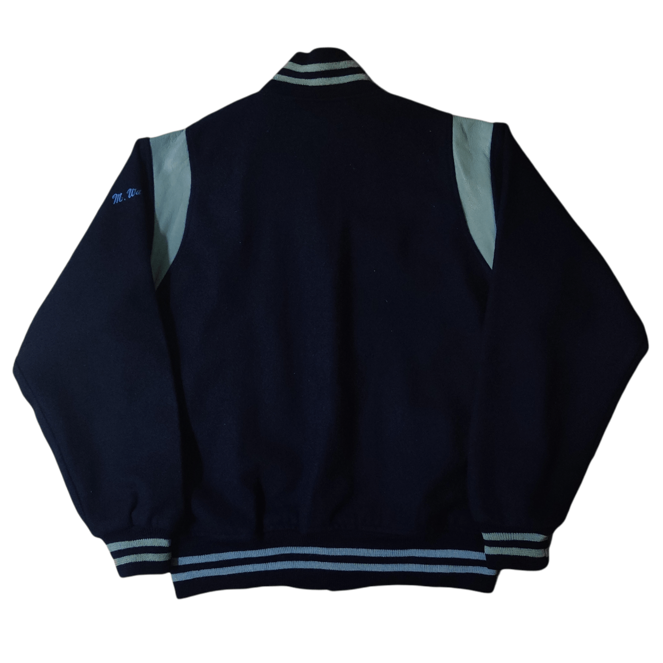 Japanese Brand Vintage Japanese Brand The Third Wing Wool Varsity Jacket Size US M / EU 48-50 / 2 - 6 Thumbnail