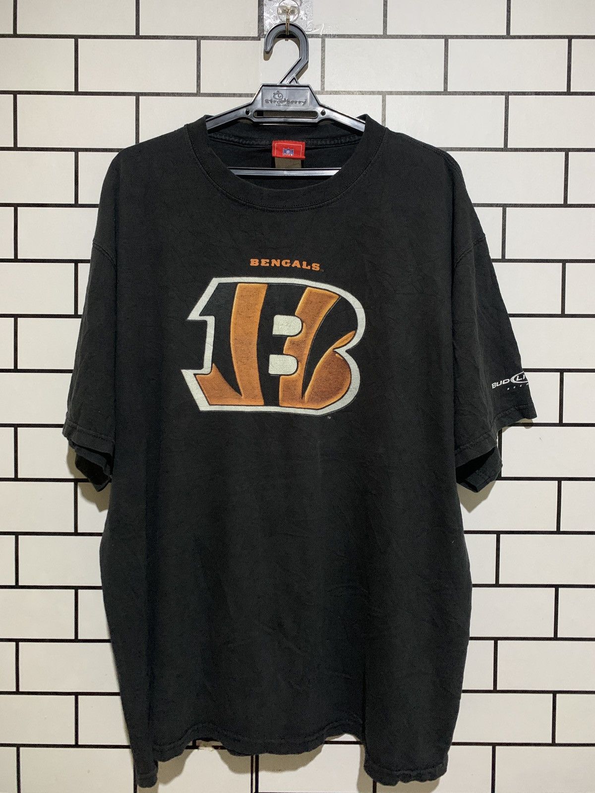 image of Vintage Bengals Vd15 in Black, Men's (Size 2XL)