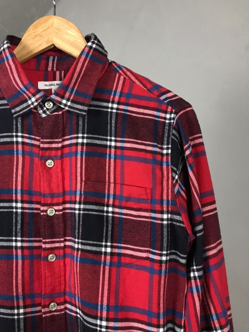 Global Work Global Work streetwear Japanese brand shirt Size US S / EU 44-46 / 1 - 2 Thumbnail