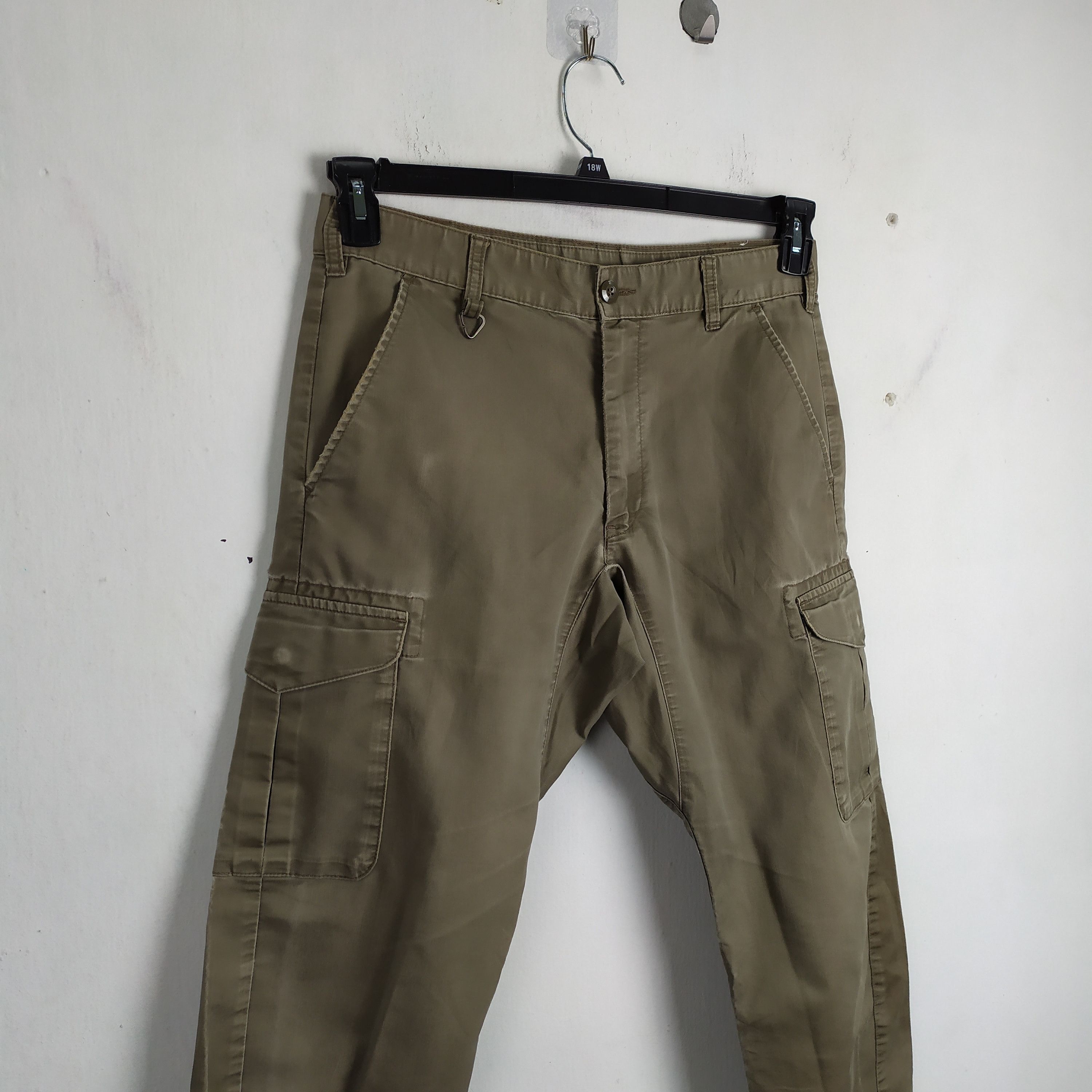 Japanese Brand VINTAGE JAPANESE FADED CARGO PANTS/TACTICAL PANTS Size US 32 / EU 48 - 5 Thumbnail