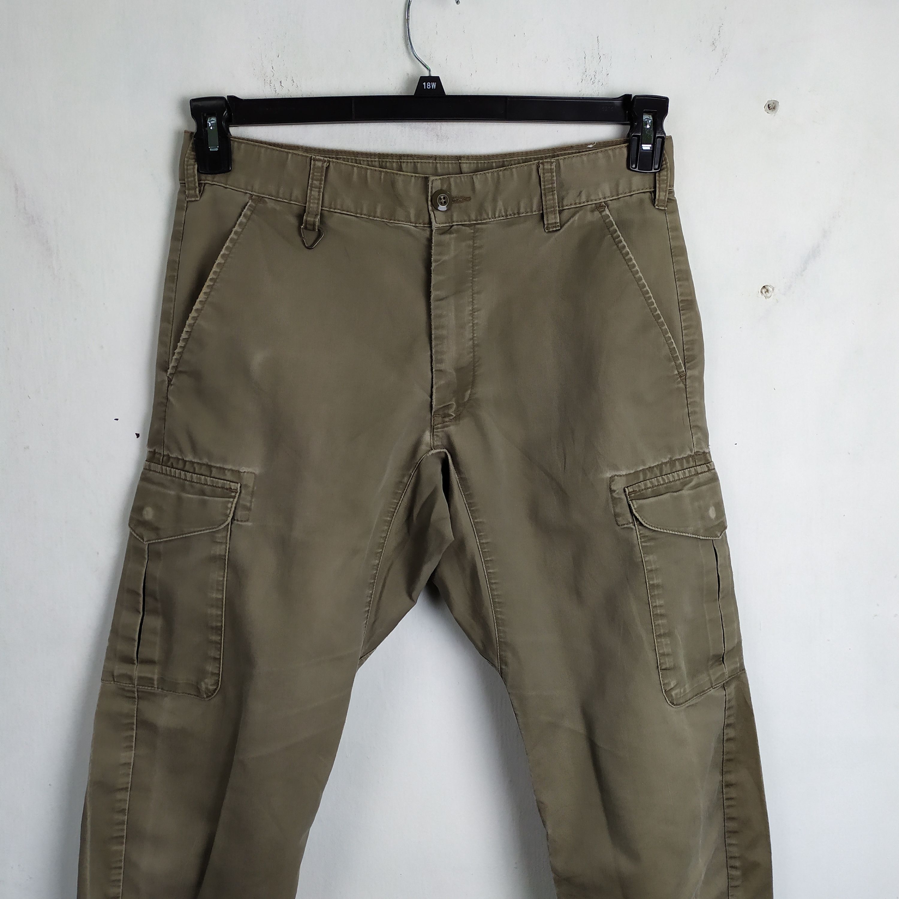 Japanese Brand VINTAGE JAPANESE FADED CARGO PANTS/TACTICAL PANTS Size US 32 / EU 48 - 3 Thumbnail