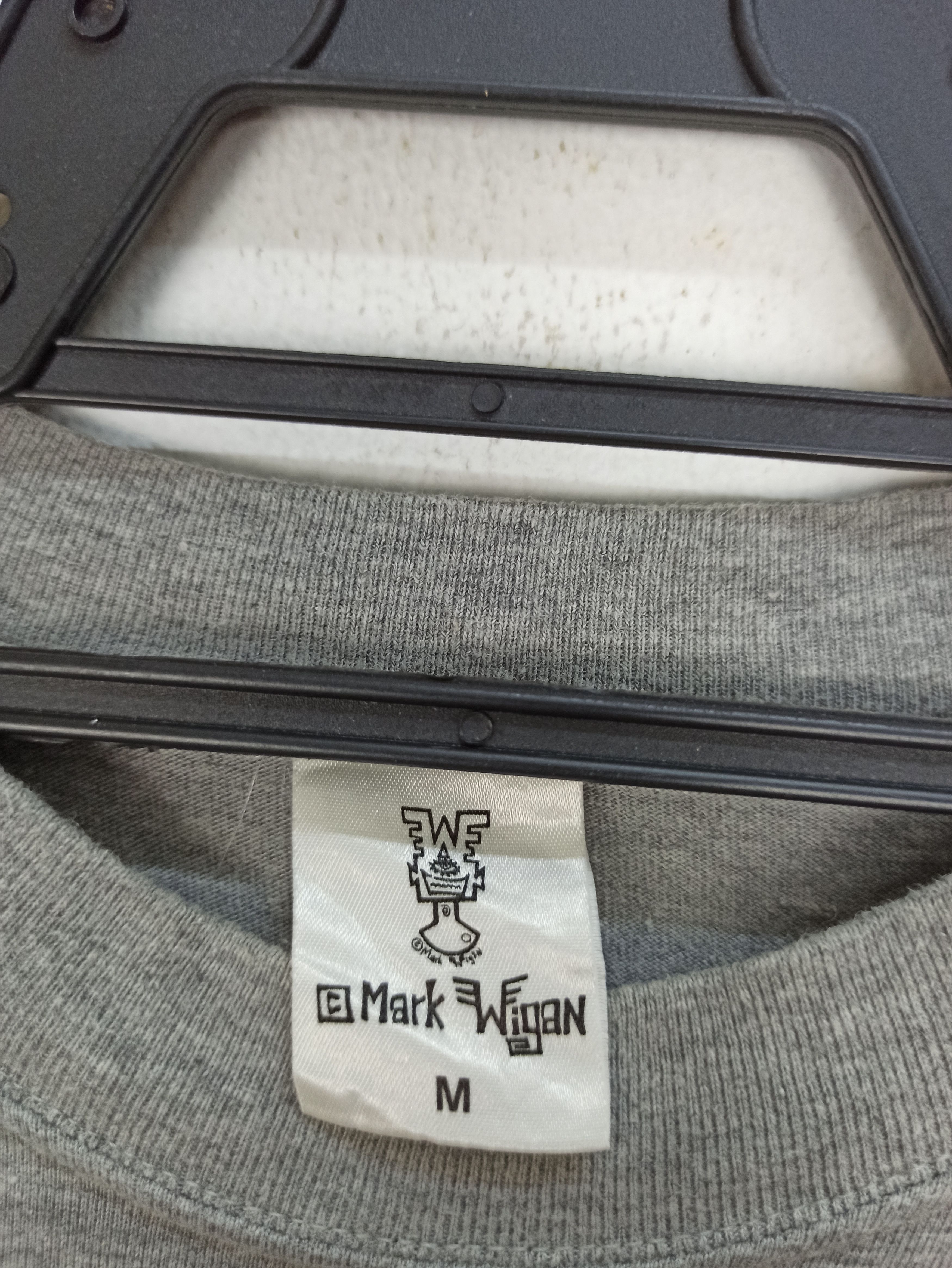 Japanese Brand Rare vintage MARK WIGAN art tee Size US M / EU 48-50 / 2 - 8 Thumbnail