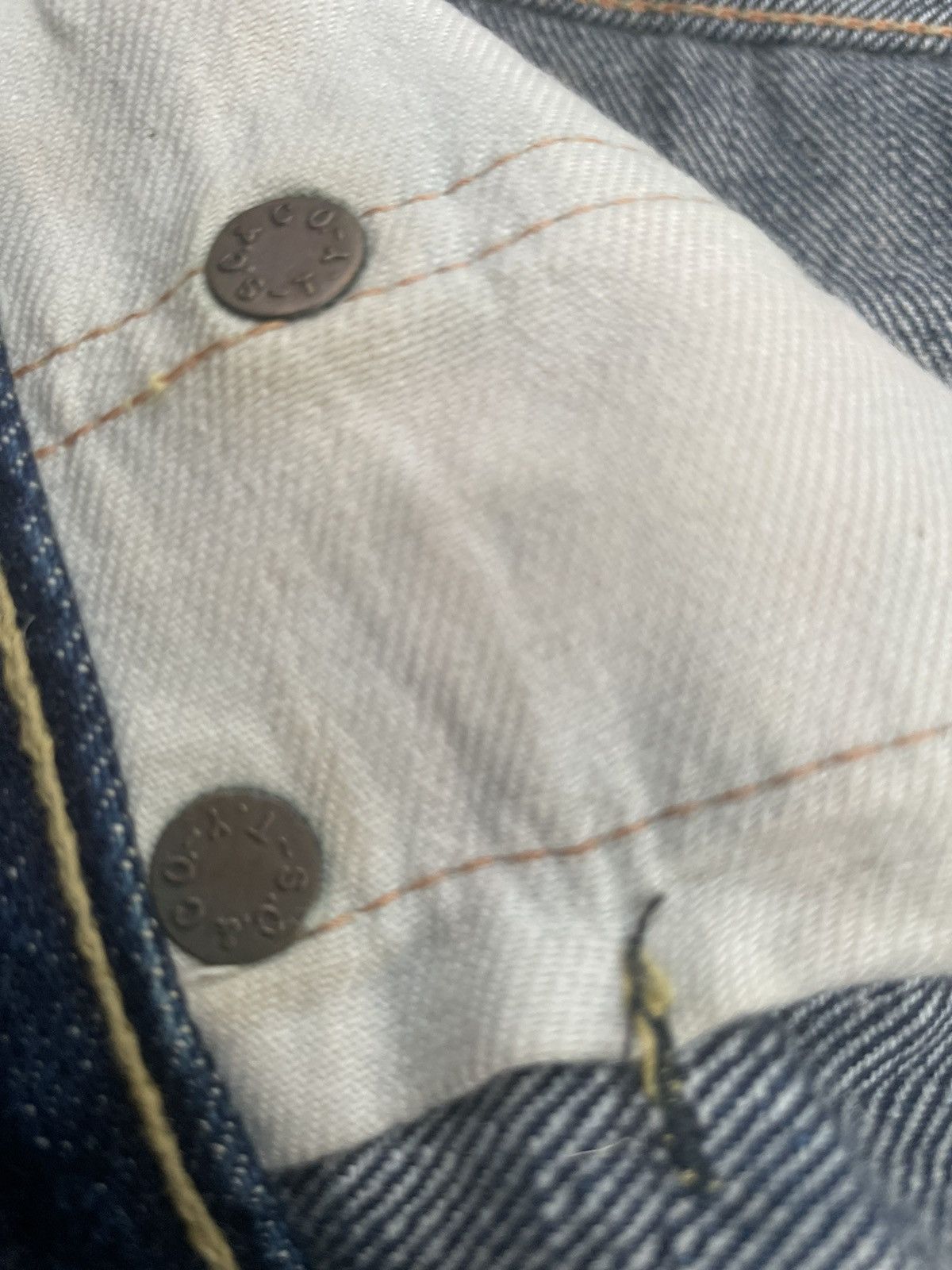 Japanese Brand Vintage Sugar Cane Selvedge Denim Size US 30 / EU 46 - 17 Thumbnail