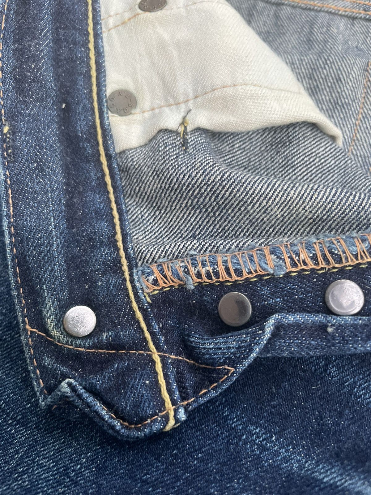 Japanese Brand Vintage Sugar Cane Selvedge Denim Size US 30 / EU 46 - 18 Thumbnail