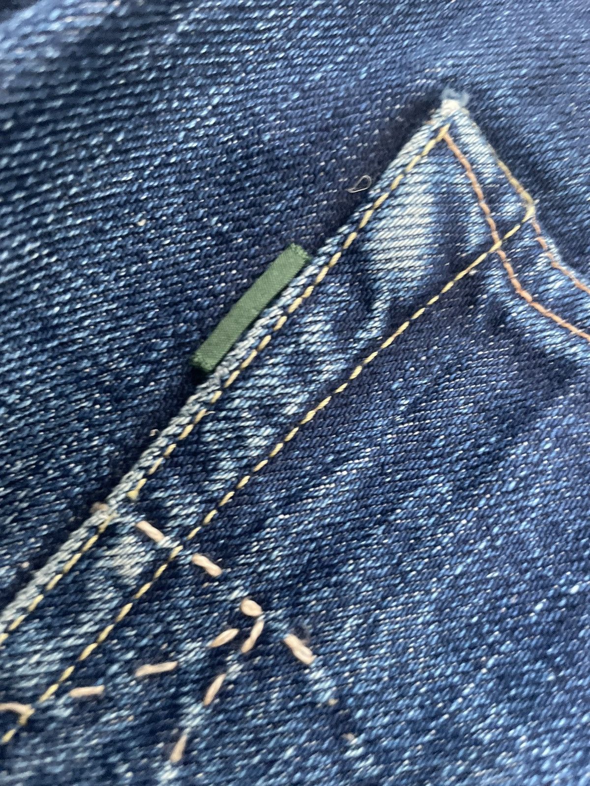 Japanese Brand Vintage Sugar Cane Selvedge Denim Size US 30 / EU 46 - 12 Thumbnail