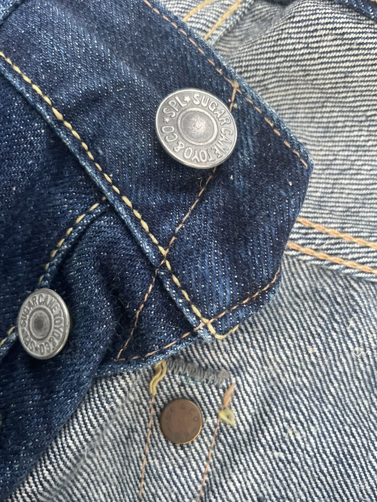 Japanese Brand Vintage Sugar Cane Selvedge Denim Size US 30 / EU 46 - 20 Thumbnail