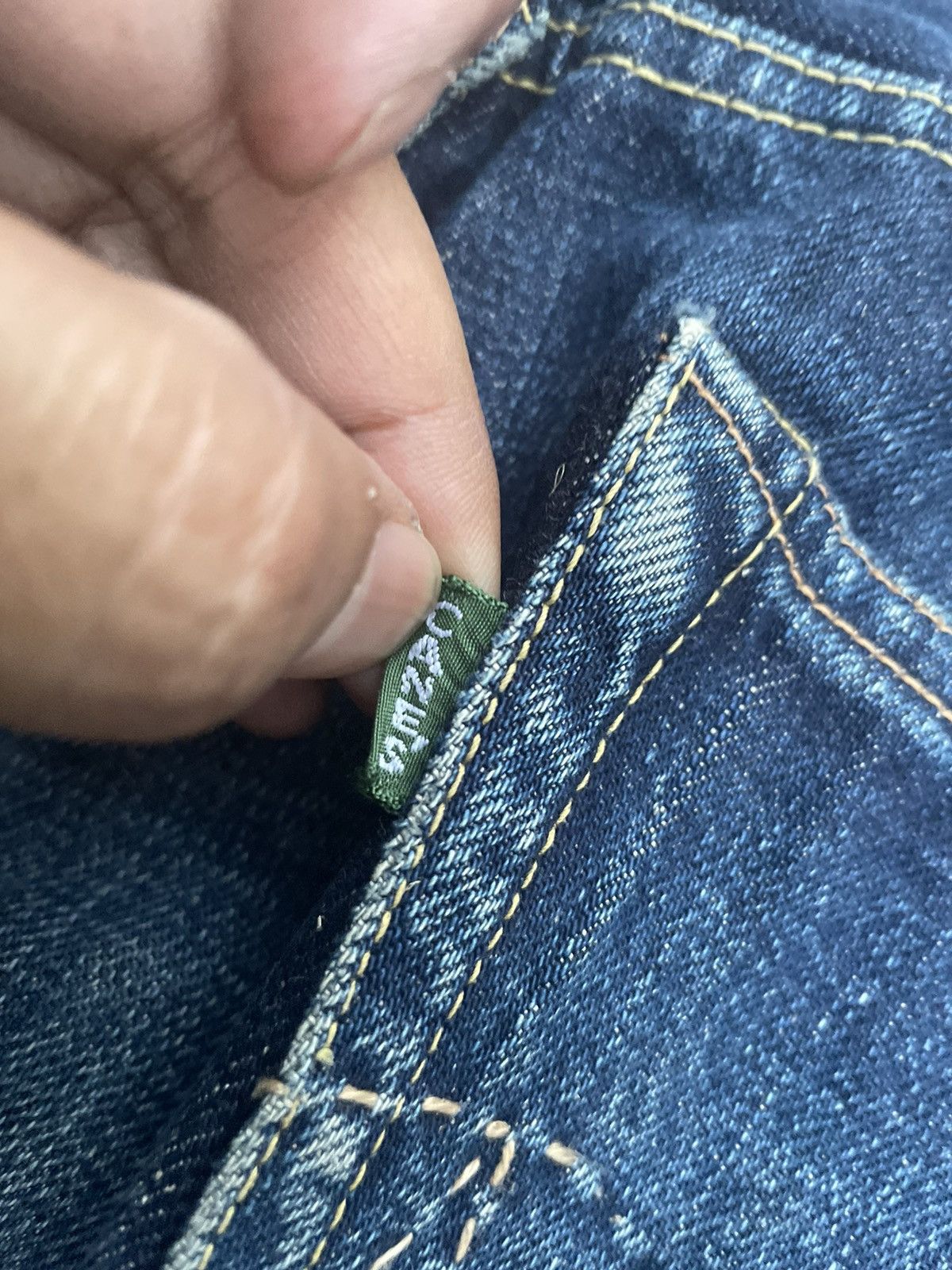 Japanese Brand Vintage Sugar Cane Selvedge Denim Size US 30 / EU 46 - 11 Thumbnail