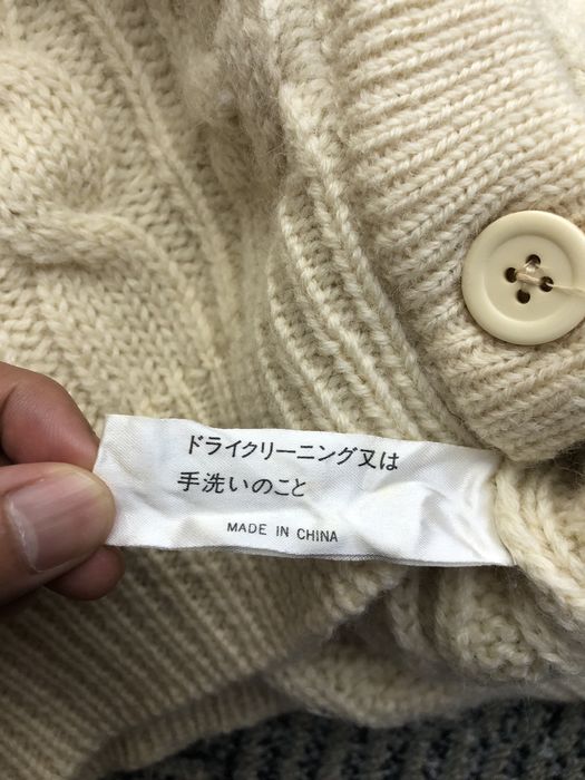 Archival Clothing Vintage Highripas Wool Knit Cardigan | Grailed