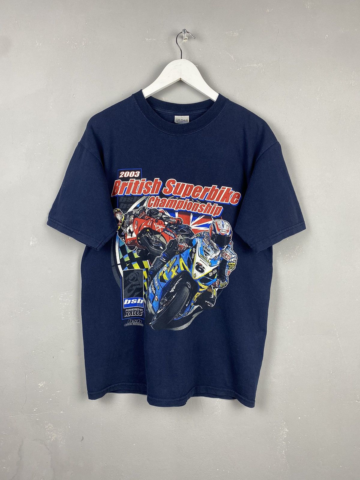 Band Tees Vintage 2000s Stuart Easton Ducati Guy Martin Suzuki Riders Size US M / EU 48-50 / 2 - 1 Thumbnail