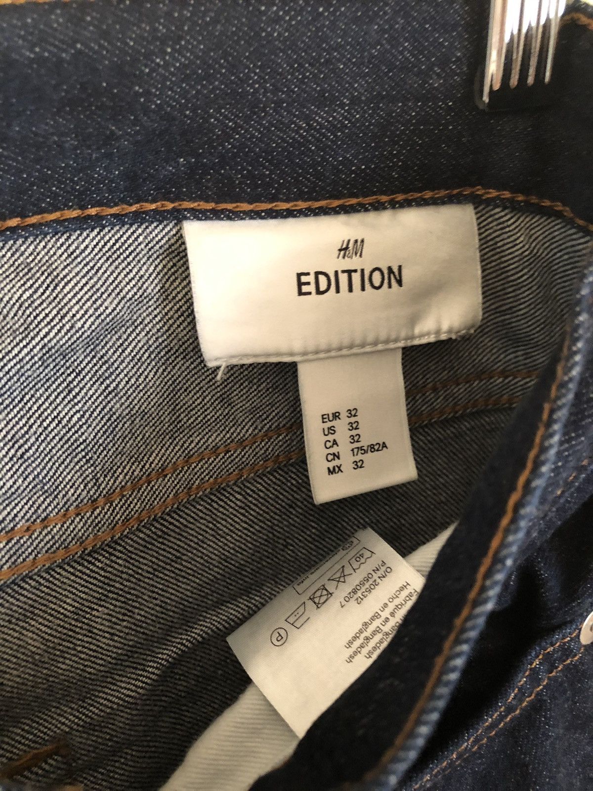 H&M H&M Edition Raw Selvedge Denim jeans Size US 32 / EU 48 - 5 Thumbnail