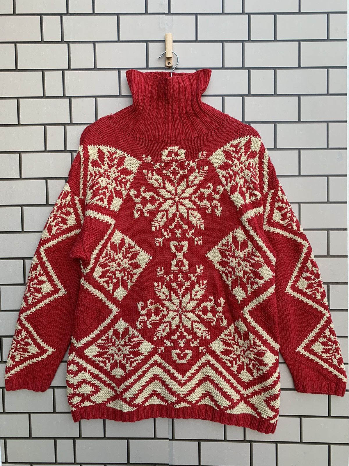 Gap × Native × Vintage Vintage Gap Native Knitwear Long Sleeve Size US M / EU 48-50 / 2 - 2 Thumbnail