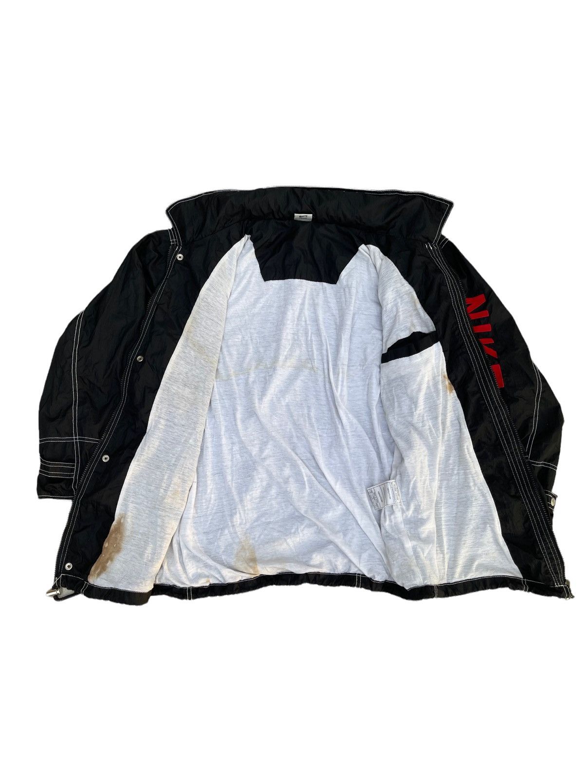 Nike Vintage Nike Swoosh Big Logo Light Jacket Size US L / EU 52-54 / 3 - 6 Thumbnail