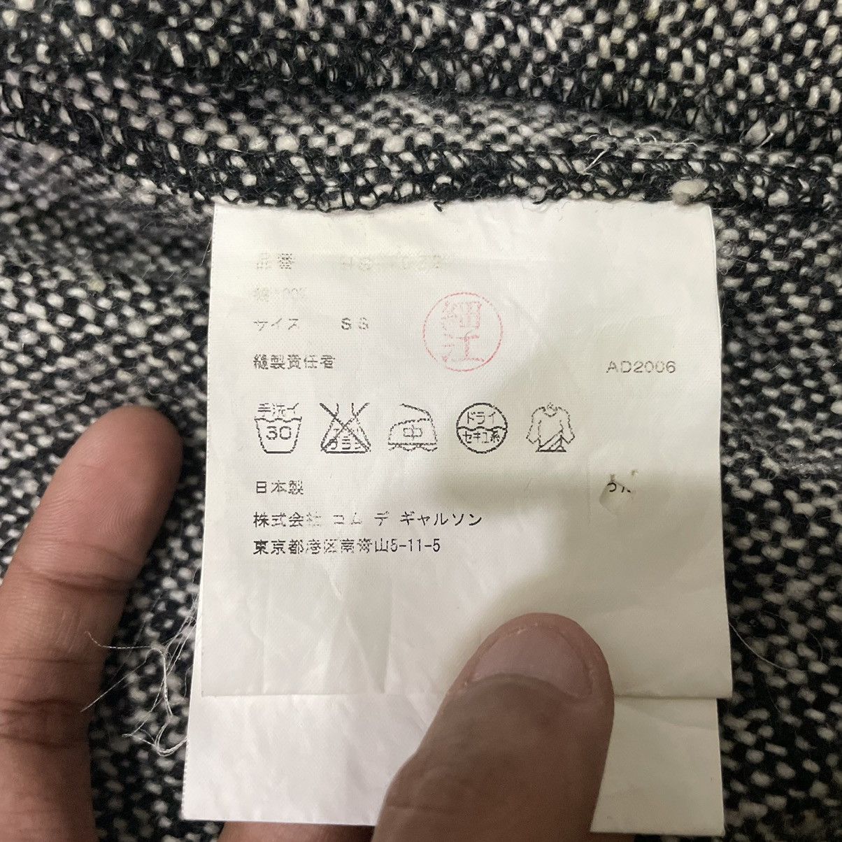 CDG by Comme des Garcons AD2006 Comme Des Garcons Homme Wool Buttons Long Jacket Size US XS / EU 42 / 0 - 18 Thumbnail