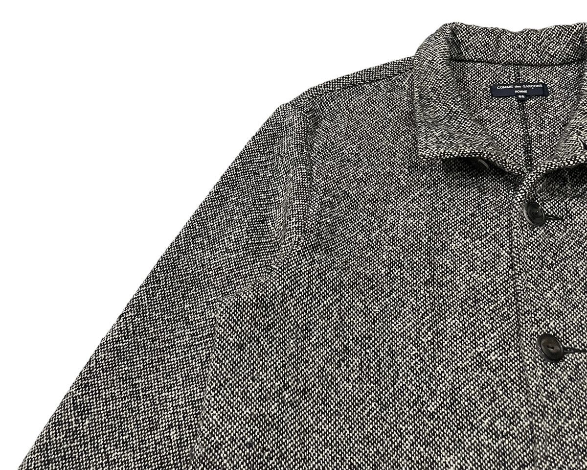 CDG by Comme des Garcons AD2006 Comme Des Garcons Homme Wool Buttons Long Jacket Size US XS / EU 42 / 0 - 7 Thumbnail