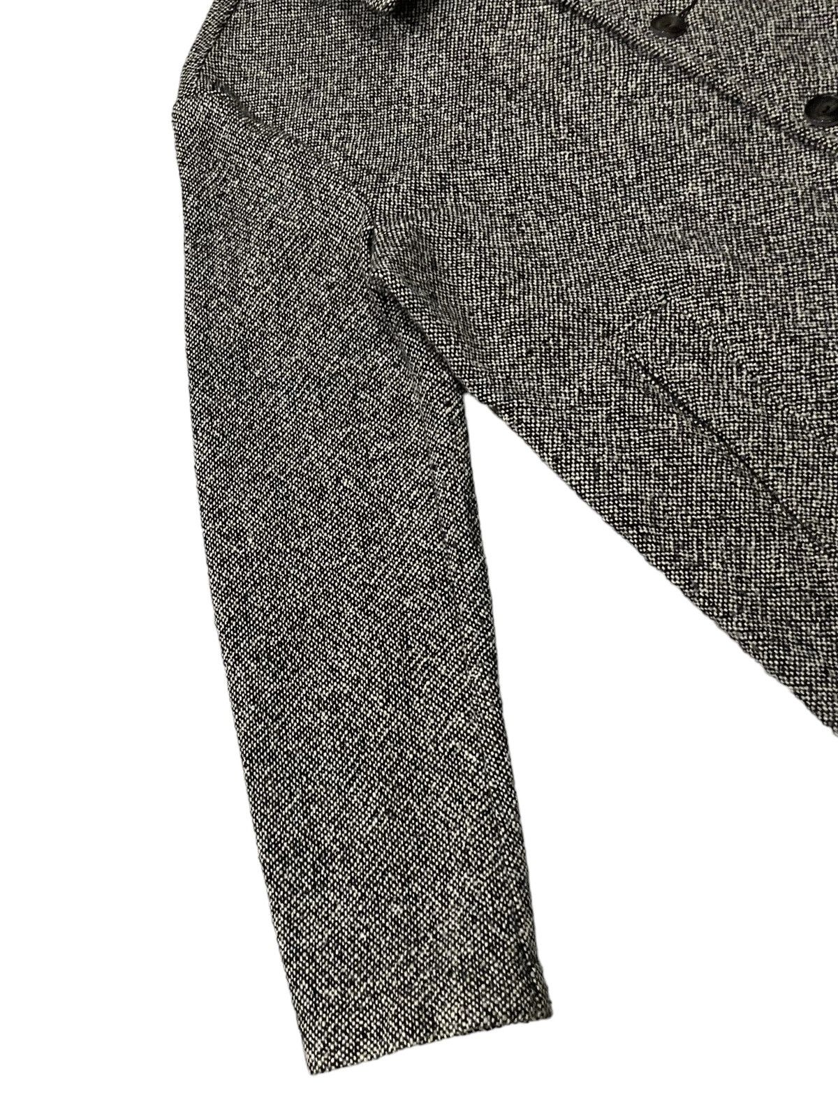 CDG by Comme des Garcons AD2006 Comme Des Garcons Homme Wool Buttons Long Jacket Size US XS / EU 42 / 0 - 9 Thumbnail