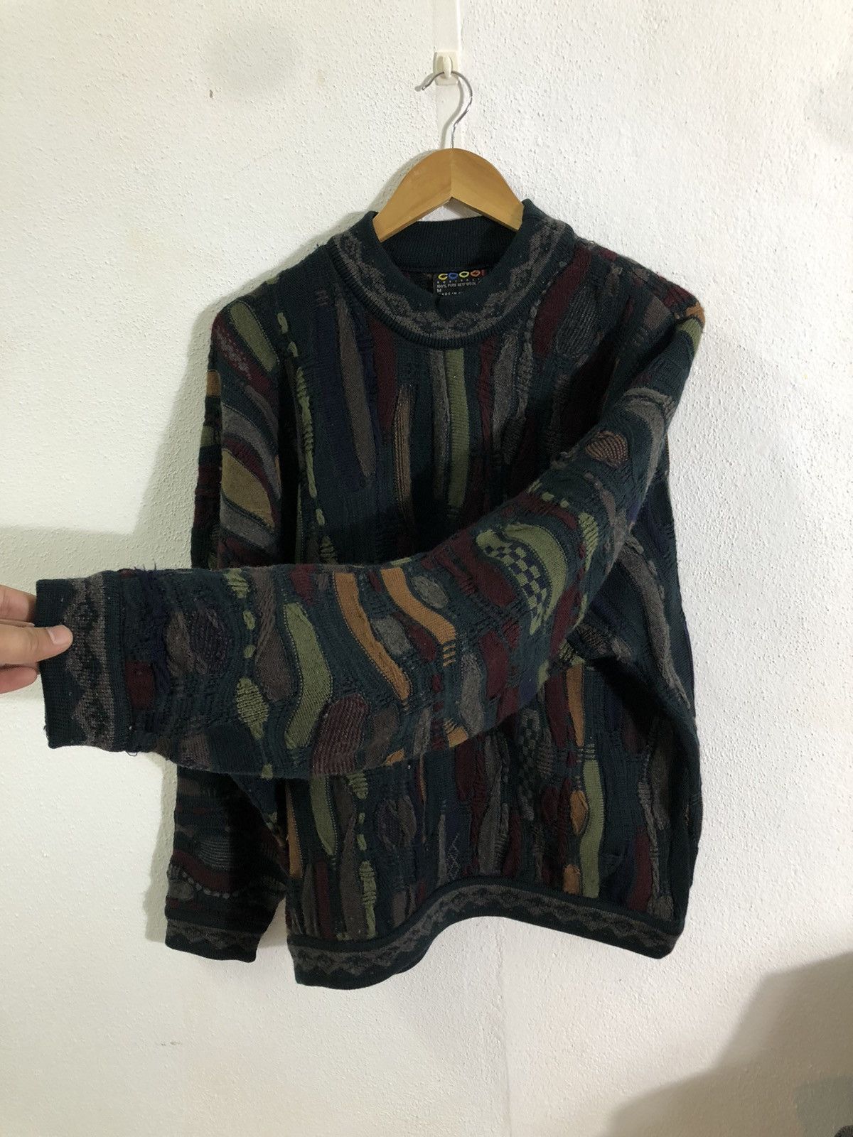 Coogi Vintage Coogi Cable Knitwear Made In Australia Biggie Style Size US M / EU 48-50 / 2 - 6 Thumbnail