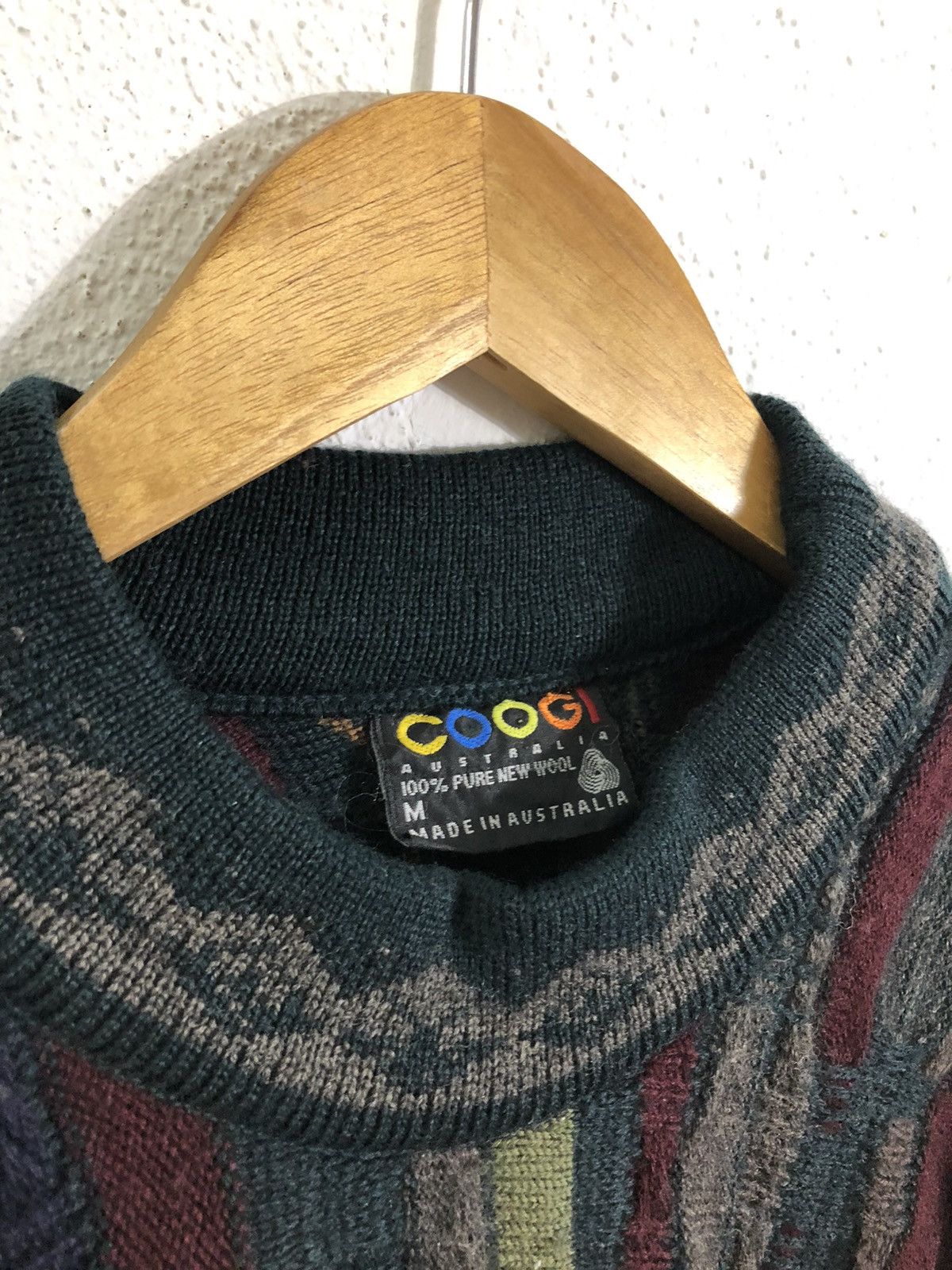 Coogi Vintage Coogi Cable Knitwear Made In Australia Biggie Style Size US M / EU 48-50 / 2 - 5 Thumbnail