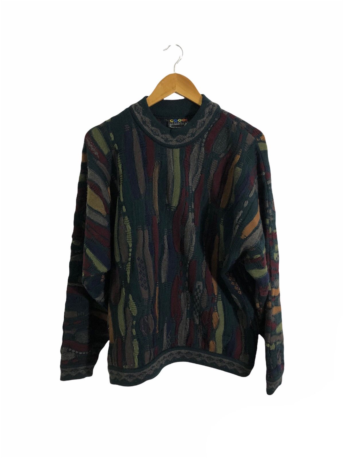 Coogi Vintage Coogi Cable Knitwear Made In Australia Biggie Style Size US M / EU 48-50 / 2 - 2 Thumbnail