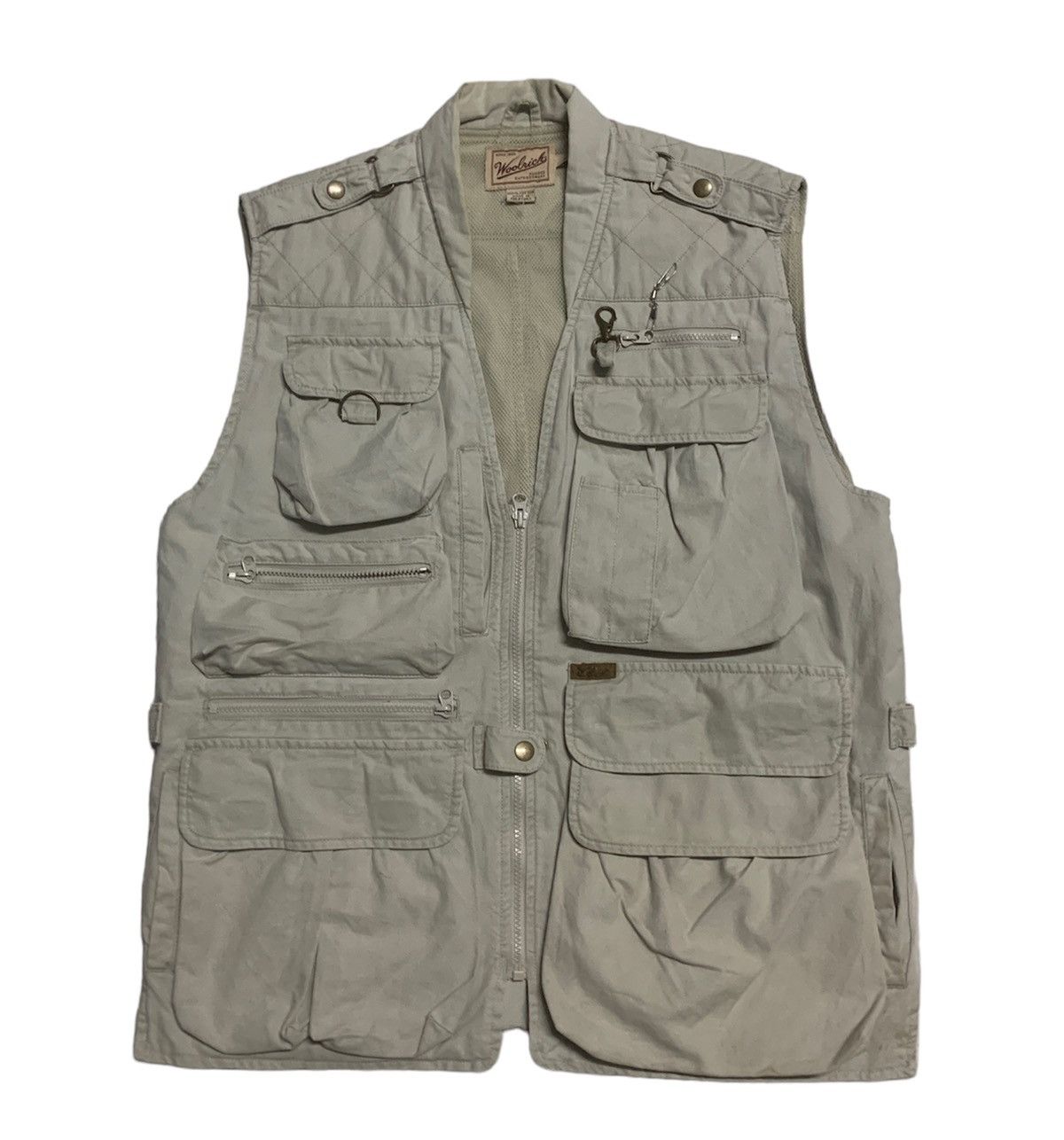 Woolrich Woolen Mills Vintage Woolrich outdoor multi pocket long vest Size US M / EU 48-50 / 2 - 1 Thumbnail