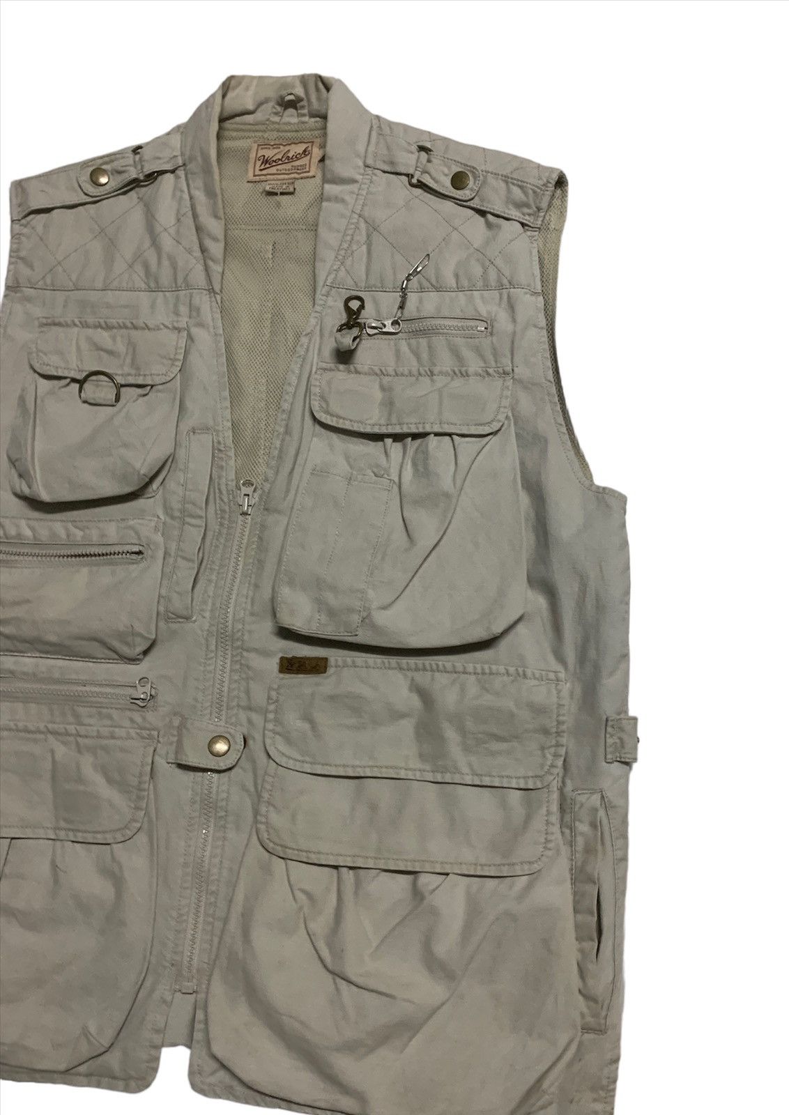 Woolrich Woolen Mills Vintage Woolrich outdoor multi pocket long vest Size US M / EU 48-50 / 2 - 4 Thumbnail