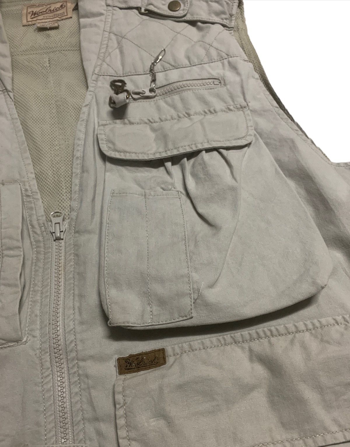 Woolrich Woolen Mills Vintage Woolrich outdoor multi pocket long vest Size US M / EU 48-50 / 2 - 3 Thumbnail