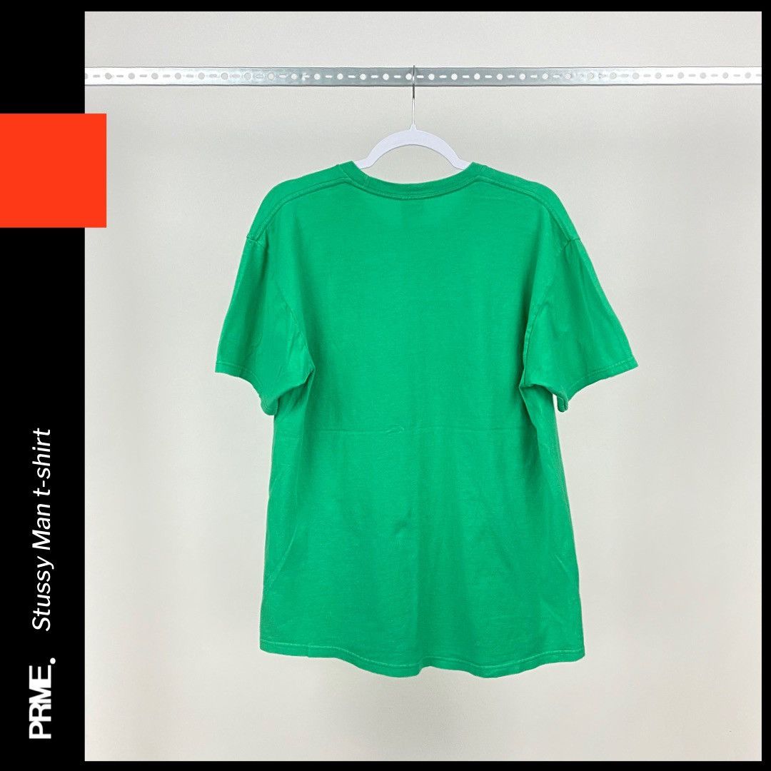 Stussy × Vintage vintage STUSSY Logo Man spellout t-shirt Size US L / EU 52-54 / 3 - 8 Thumbnail