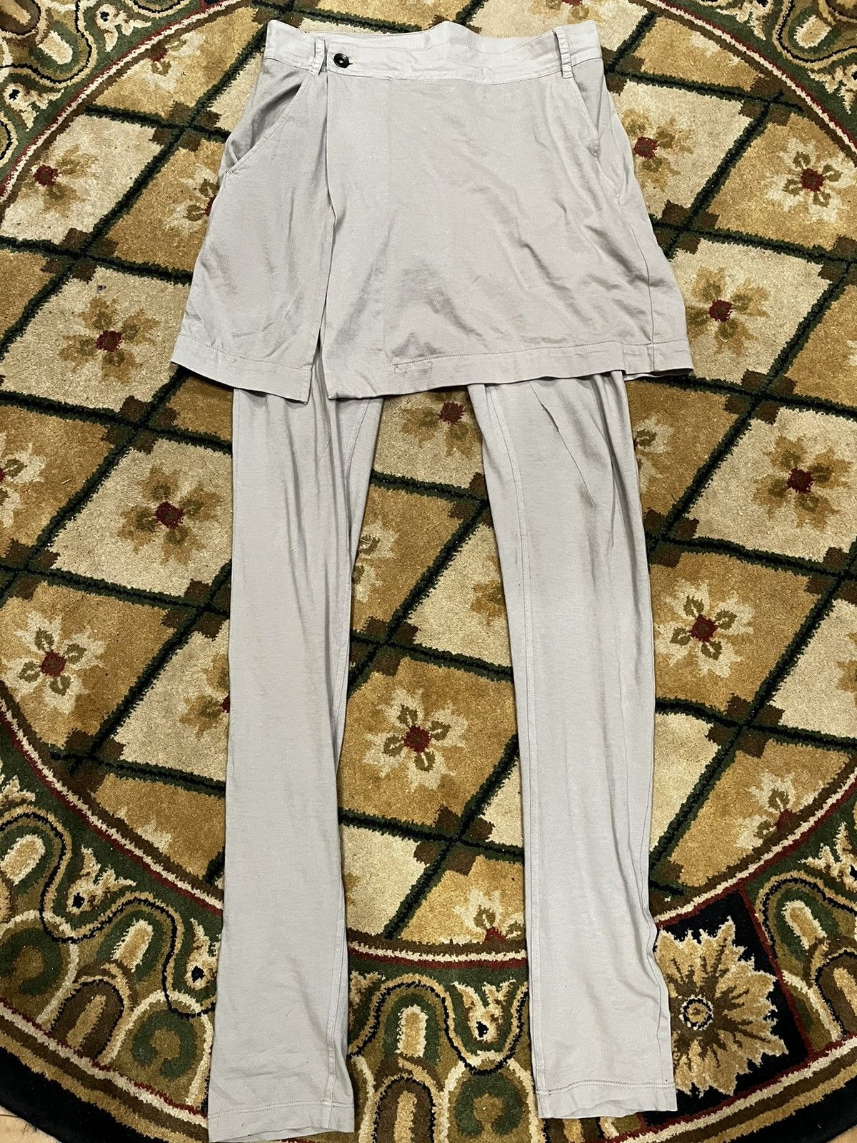 image of Rick Owens Skirt/kilt Pants in Kaki, Men's (Size 30)