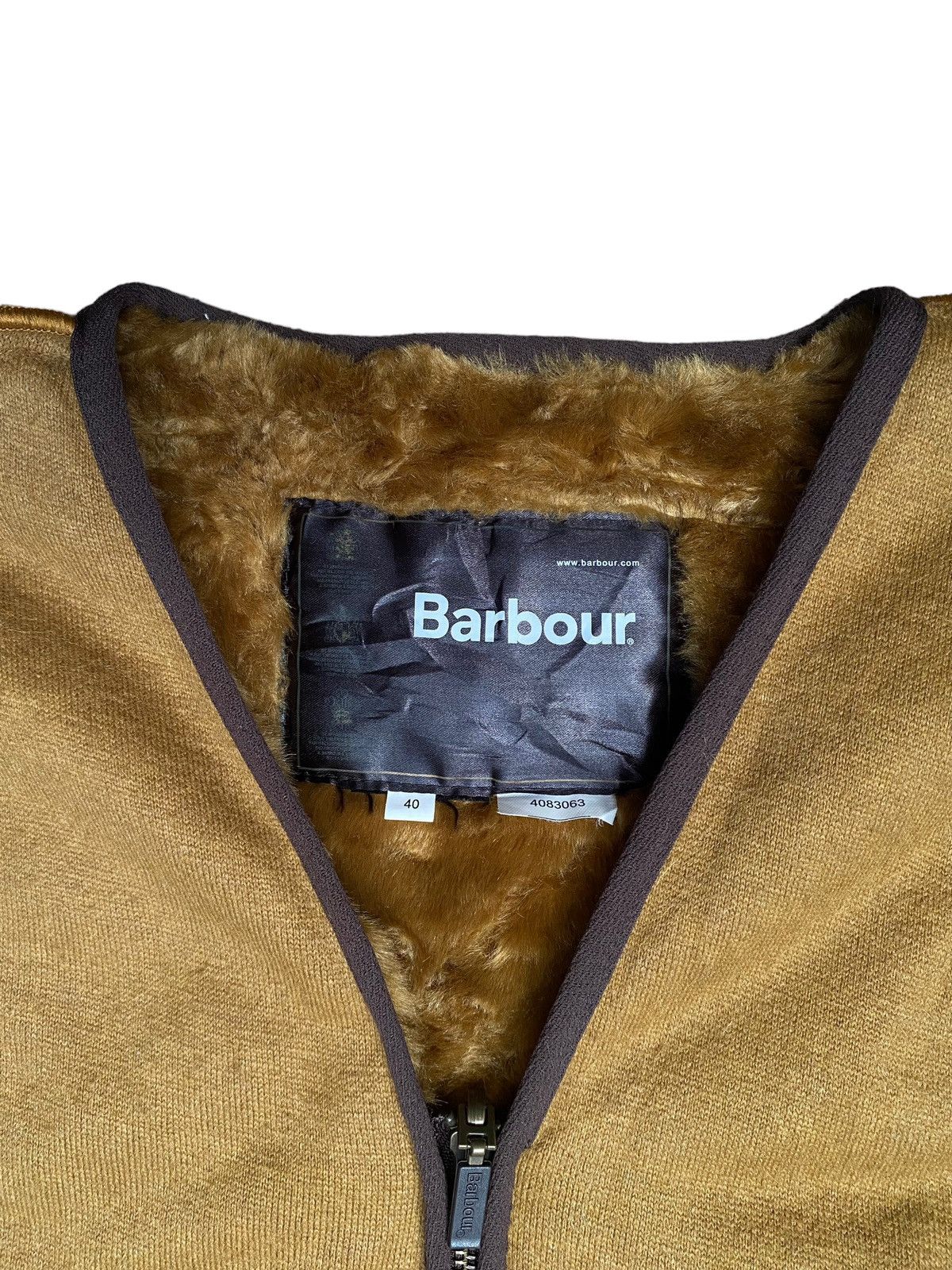 Barbour Rare Design Vintage Brand Barbour Suede Leather Vests 1990s Size US M / EU 48-50 / 2 - 7 Thumbnail