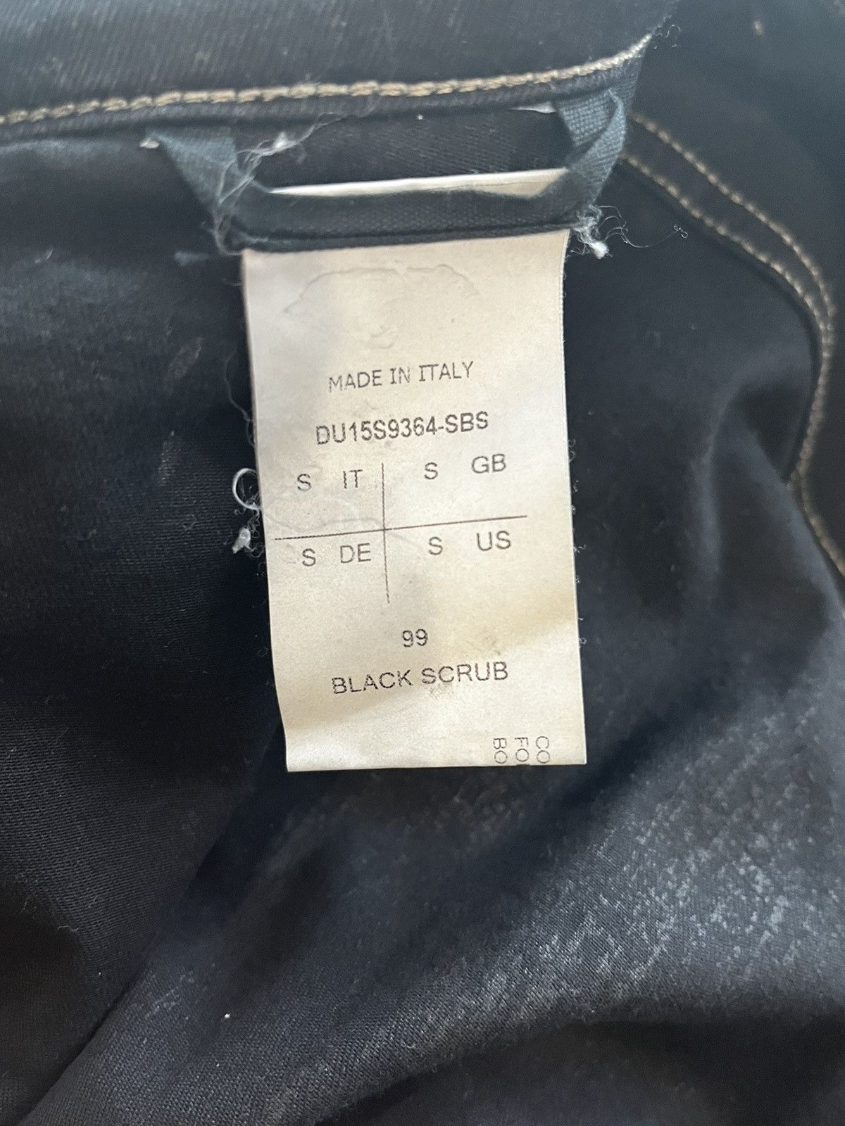 Rick Owens × Rick Owens Drkshdw Rick Owens Skirt/Kilt Waxed Denim Size US 31 - 8 Thumbnail