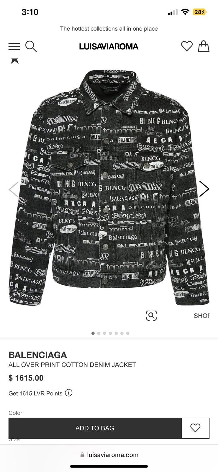Balenciaga Balenciaga All Over Denim Jacket Size US S / EU 44-46 / 1 - 10 Thumbnail