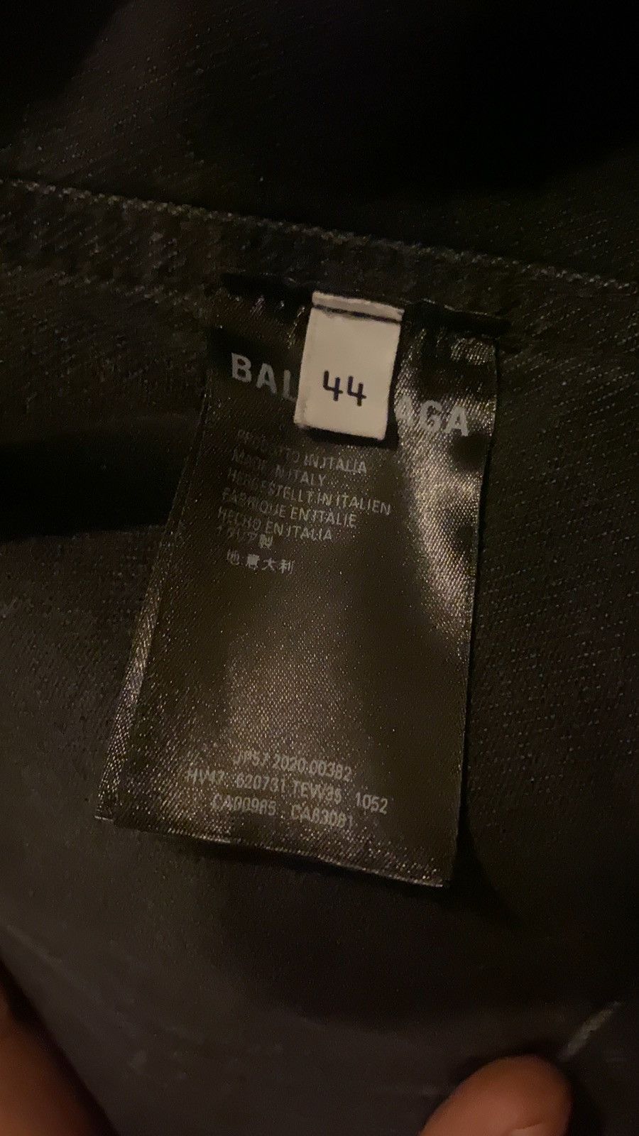 Balenciaga Balenciaga All Over Denim Jacket Size US S / EU 44-46 / 1 - 8 Thumbnail