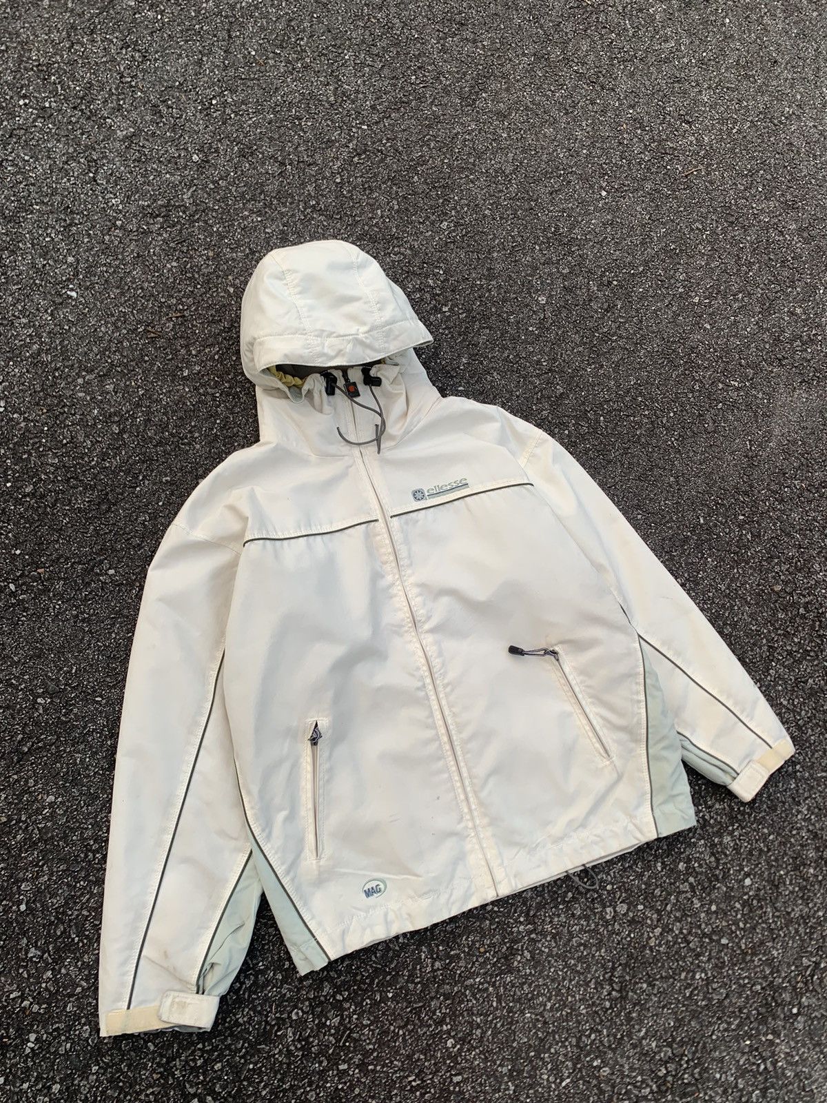 Ellesse 👹Vintage ELLESSE Waterproof Jacket By GOLDWIN Size US L / EU 52-54 / 3 - 3 Thumbnail