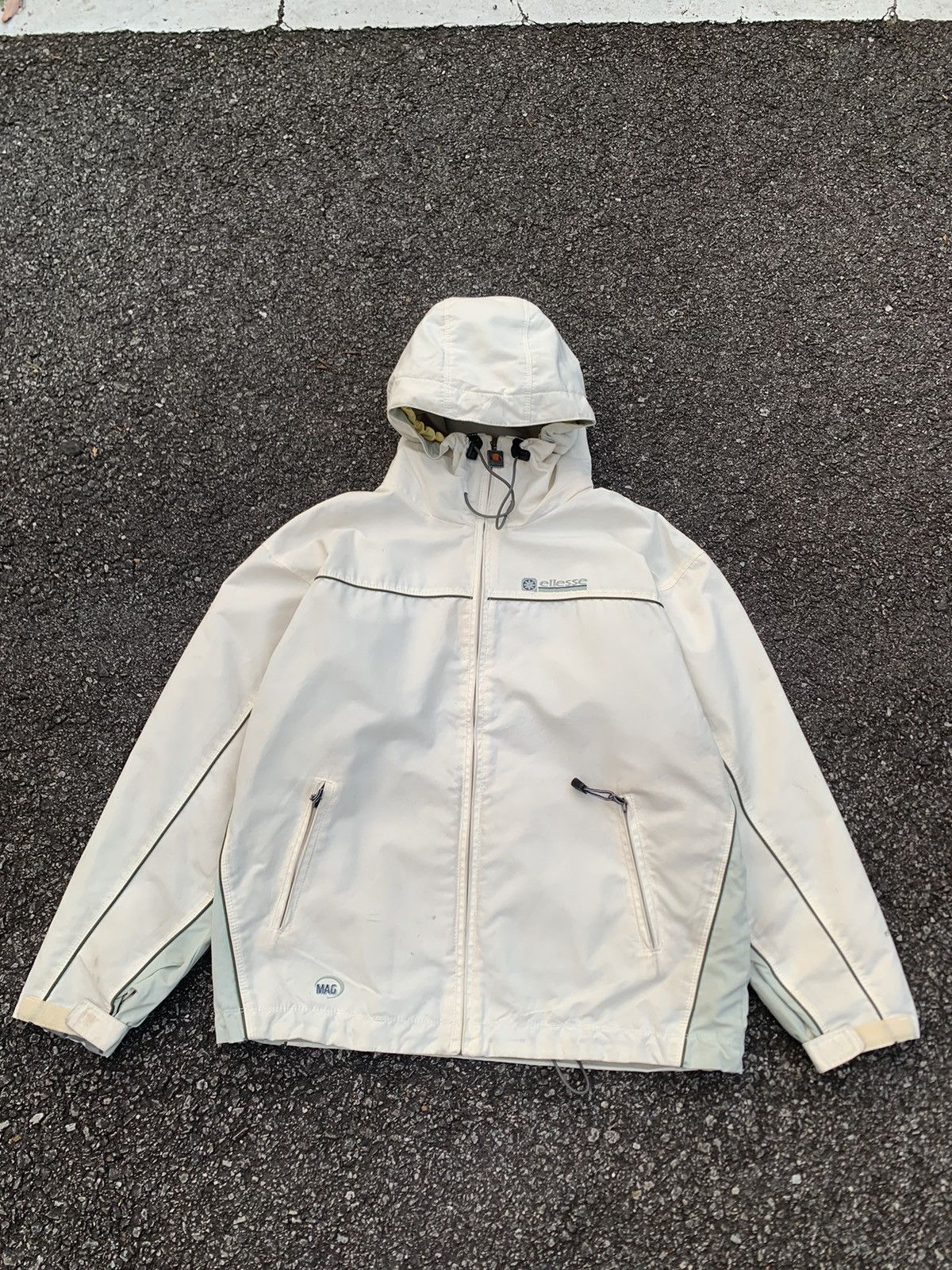 Ellesse 👹Vintage ELLESSE Waterproof Jacket By GOLDWIN Size US L / EU 52-54 / 3 - 4 Thumbnail