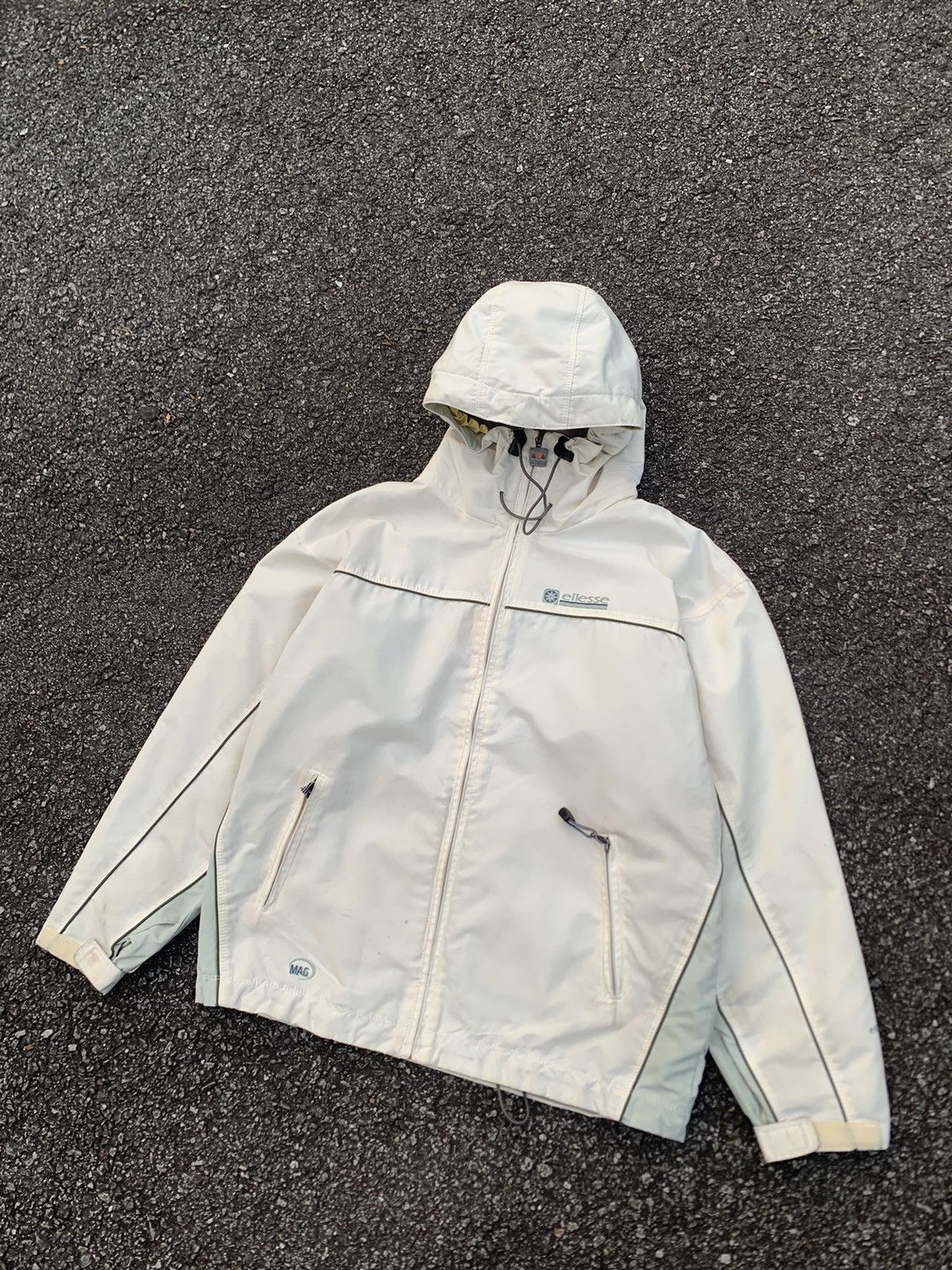 Ellesse 👹Vintage ELLESSE Waterproof Jacket By GOLDWIN Size US L / EU 52-54 / 3 - 2 Thumbnail