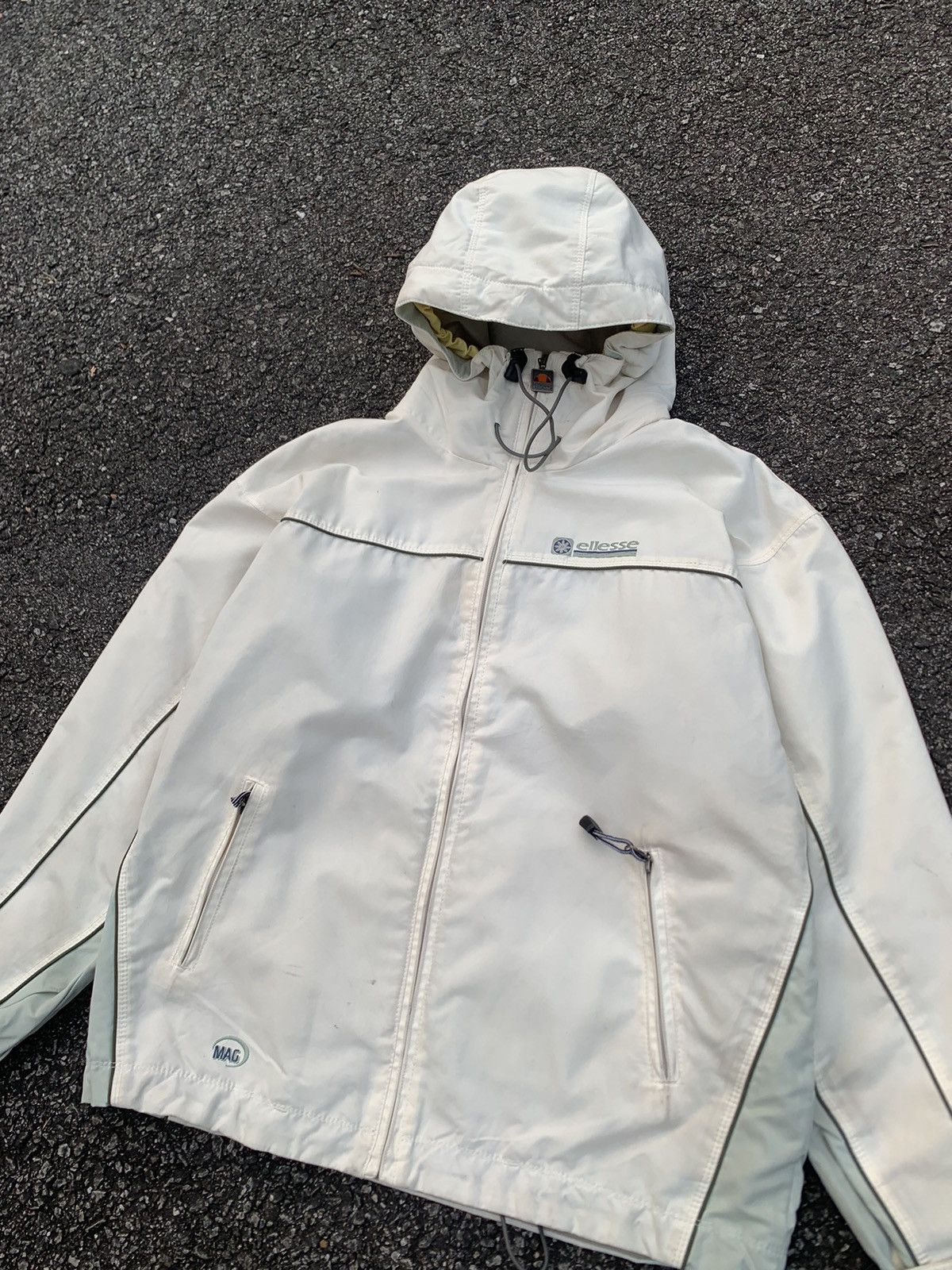 Ellesse 👹Vintage ELLESSE Waterproof Jacket By GOLDWIN Size US L / EU 52-54 / 3 - 7 Thumbnail