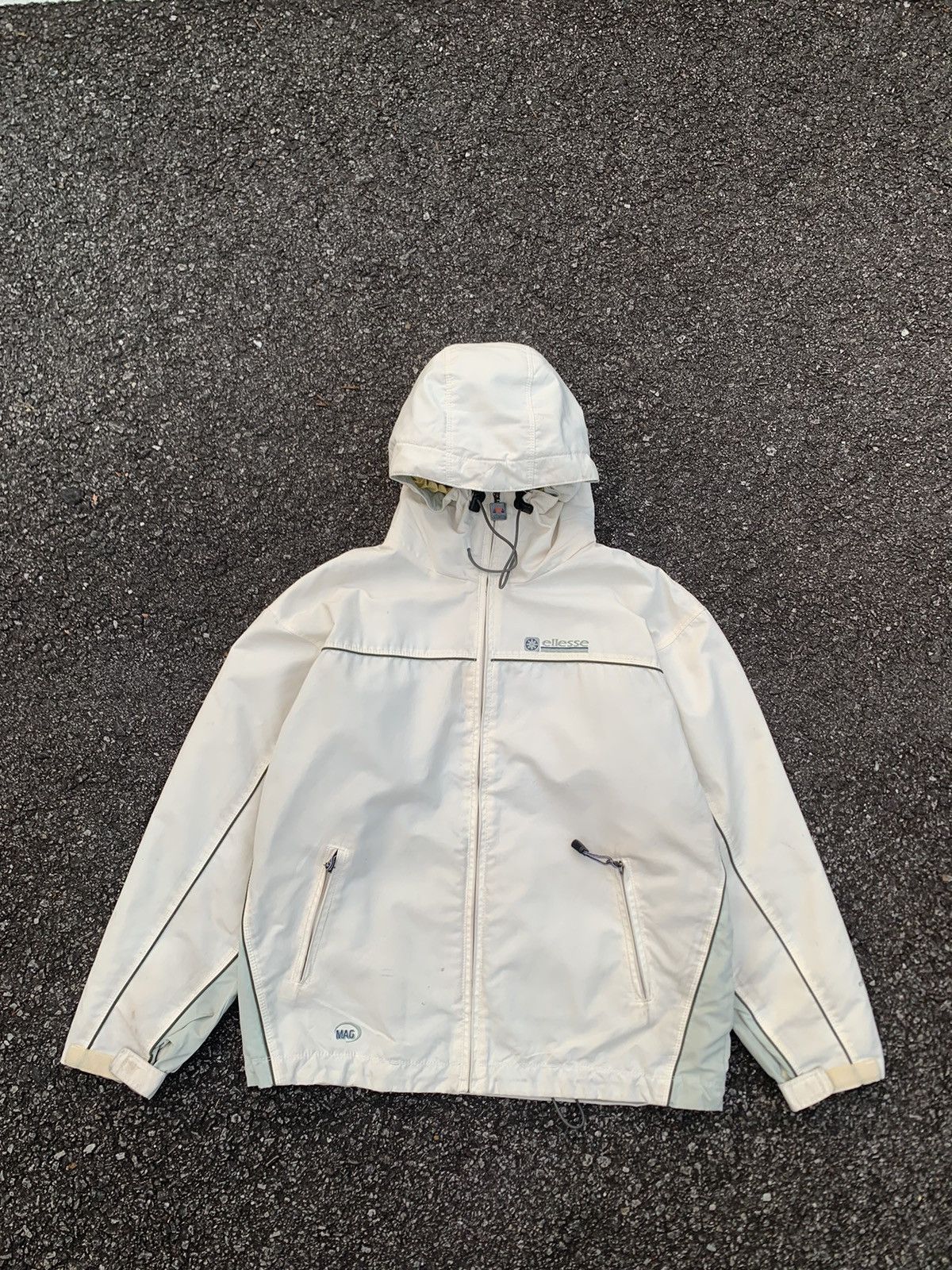 Ellesse 👹Vintage ELLESSE Waterproof Jacket By GOLDWIN Size US L / EU 52-54 / 3 - 5 Thumbnail