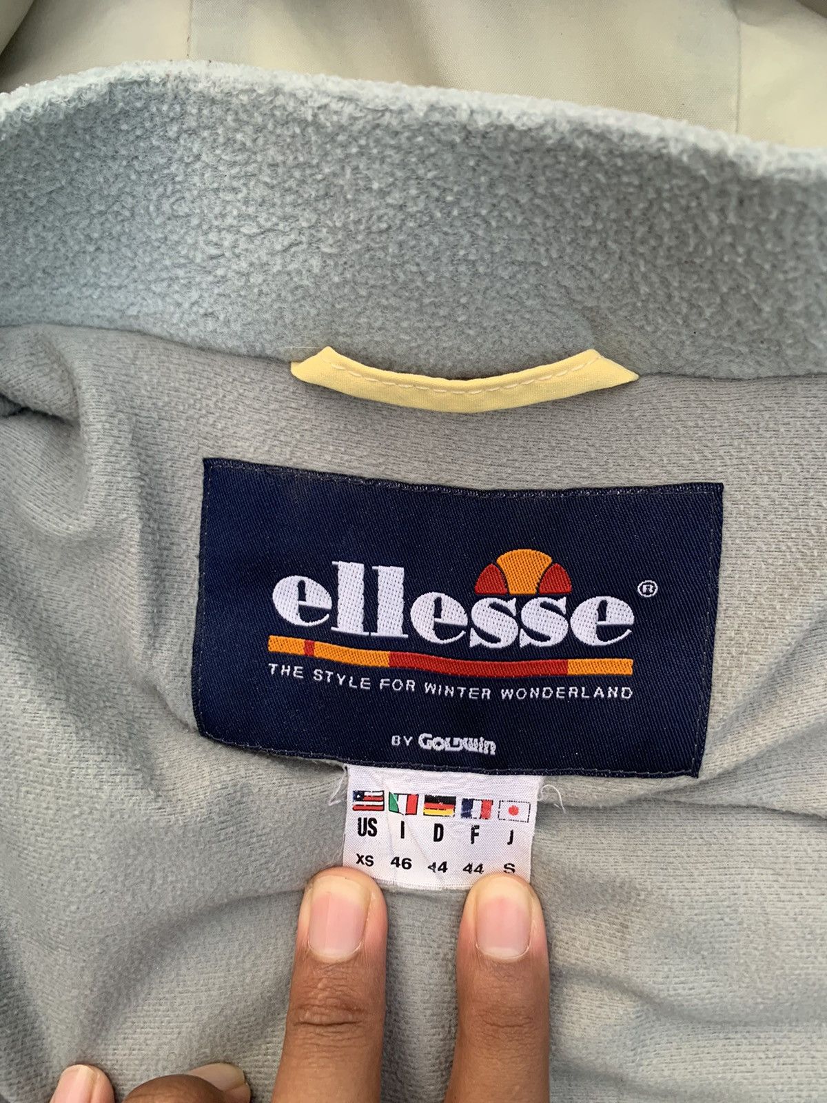 Ellesse 👹Vintage ELLESSE Waterproof Jacket By GOLDWIN Size US L / EU 52-54 / 3 - 13 Thumbnail