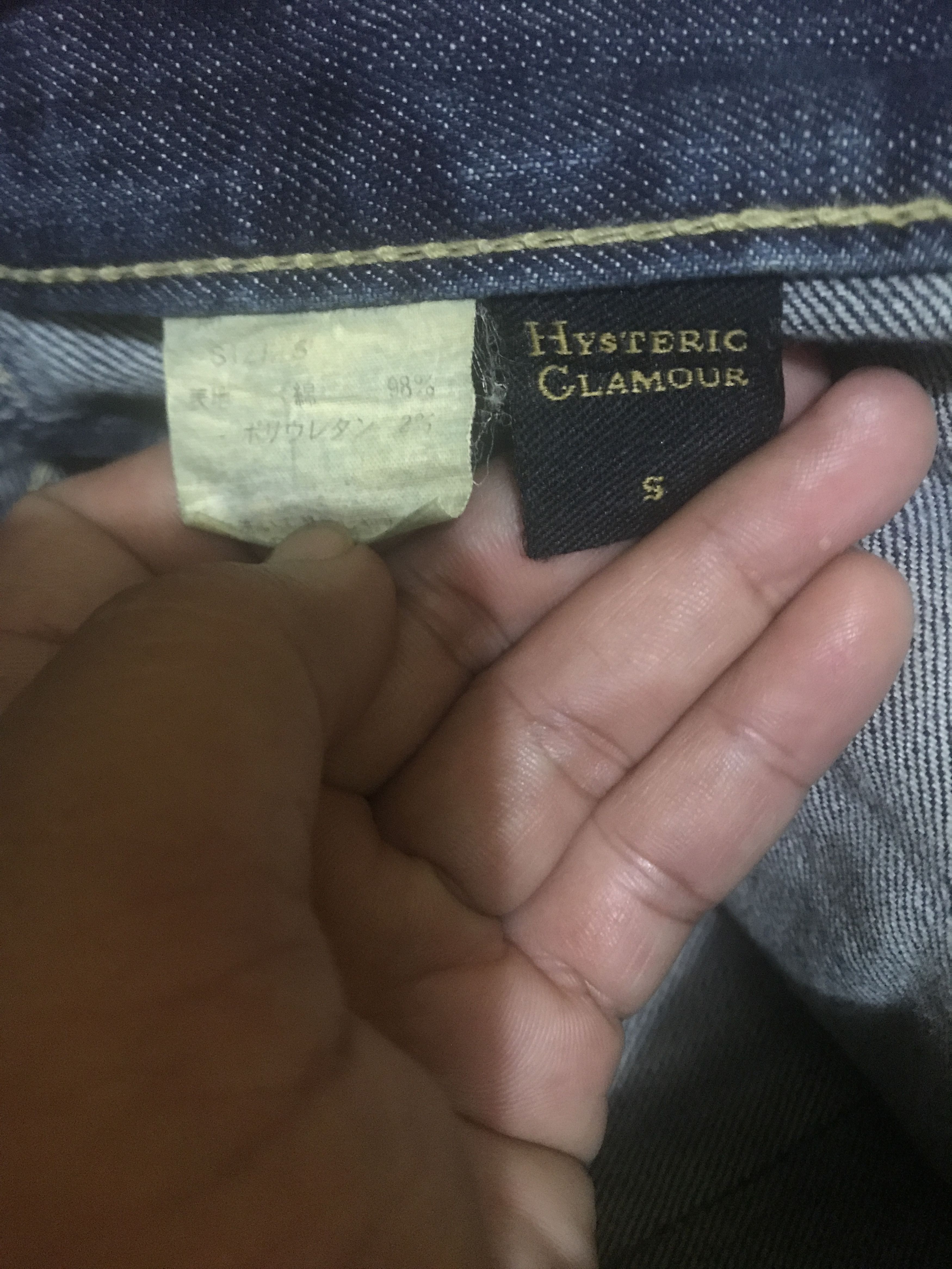 Hysteric Glamour Hysteric Glamour Boot cut Flare Bush Denim Pants Size 30" / US 8 / IT 44 - 3 Thumbnail